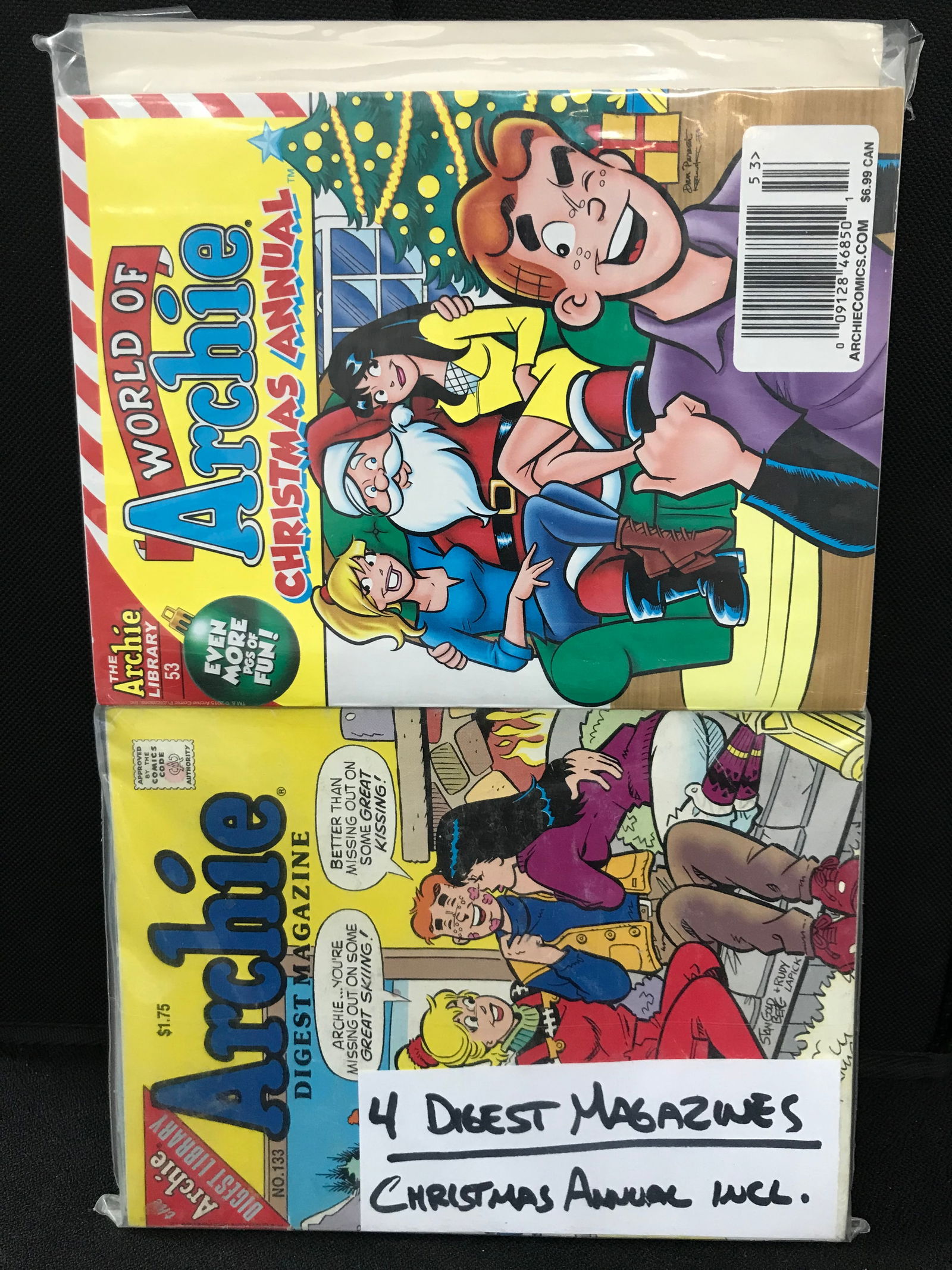 LOT OF 4 ARCHIE READERS DIGEST MAGAZINES (1 of 1)