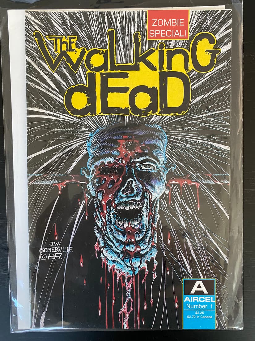 AIRCEL COMICS NO.1 THE WALKING DEAD (ZOMBIE SPECIAL) (1 of 1)