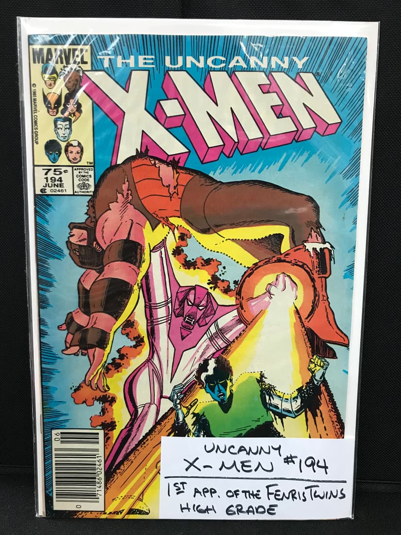 MARVEL COMICS THE UNCANNY X-MEN NO. 194: MARVEL COMICS THE UNCANNY X-MEN NO. 194