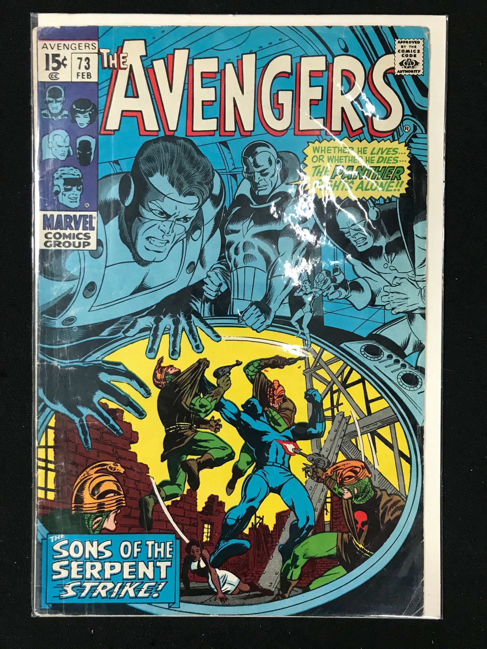 MARVEL COMICS NO.73 THE AVENGERS (1 of 1)