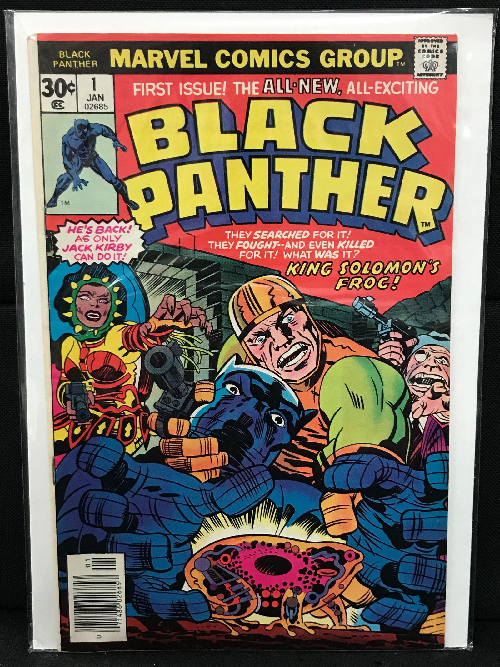 MARVEL COMICS BLACK PANTHER NO.1 (1 of 1)