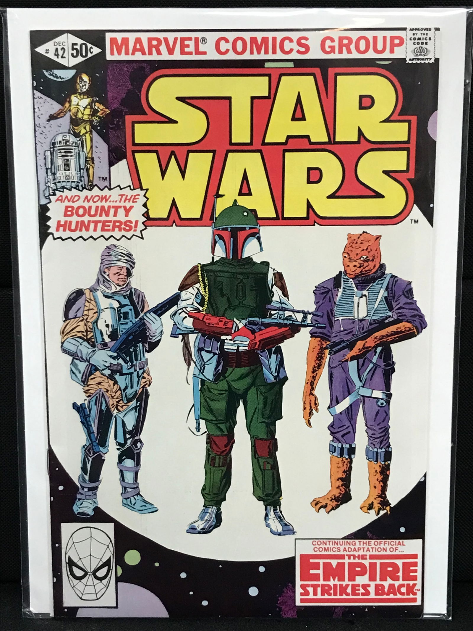 MARVEL COMICS STAR WARS NO.42 (1ST APPEARANCE BOBBA FETT) (1 of 1)
