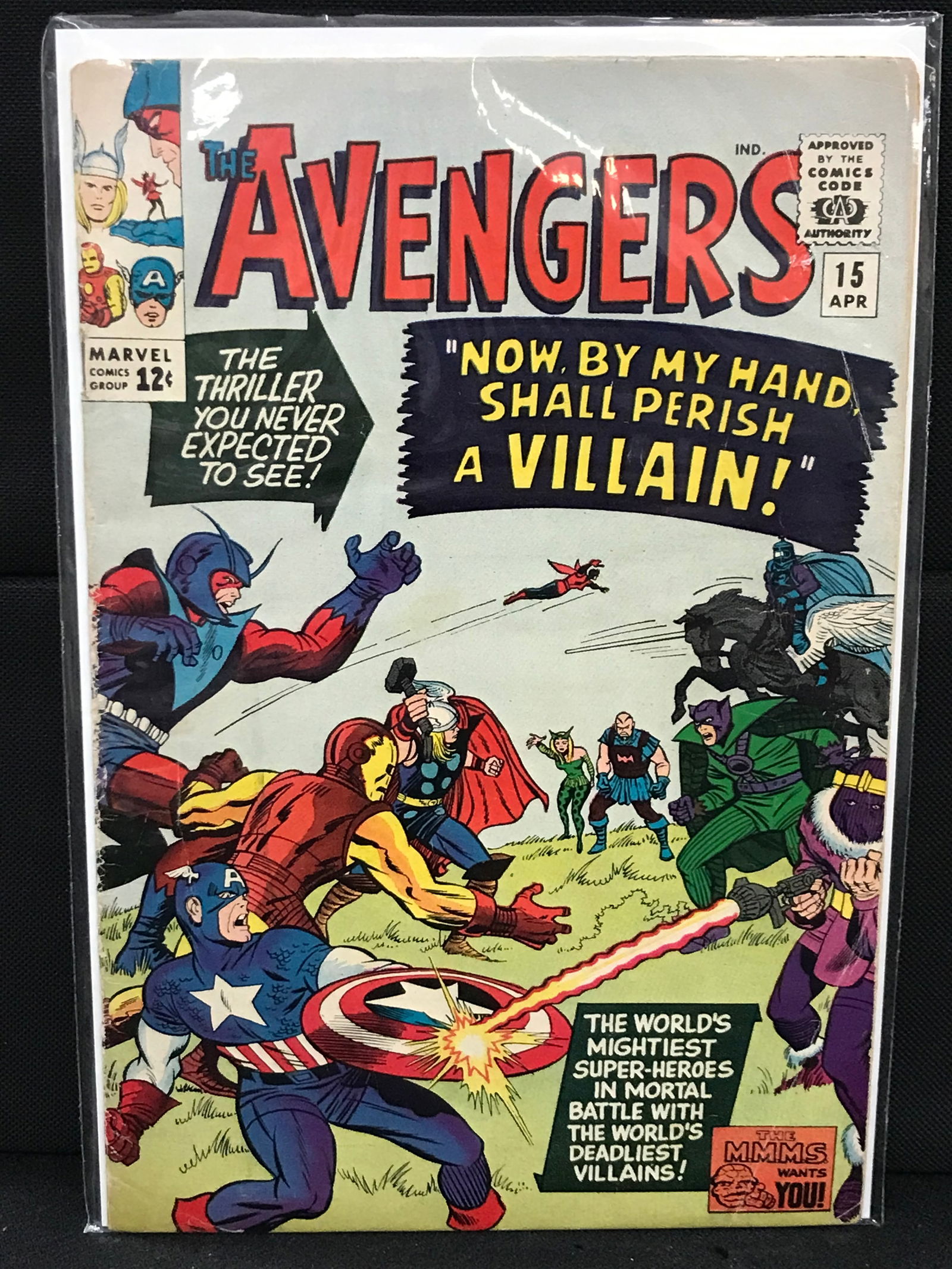 MARVEL COMICS THE AVENGERS NO.15 (1 of 1)