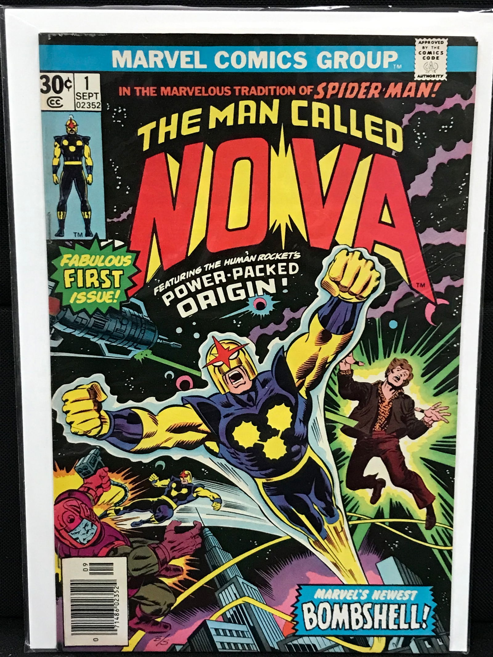 MARVEL COMICS THE MAN CALLED NOVA NO.1 (1 of 1)