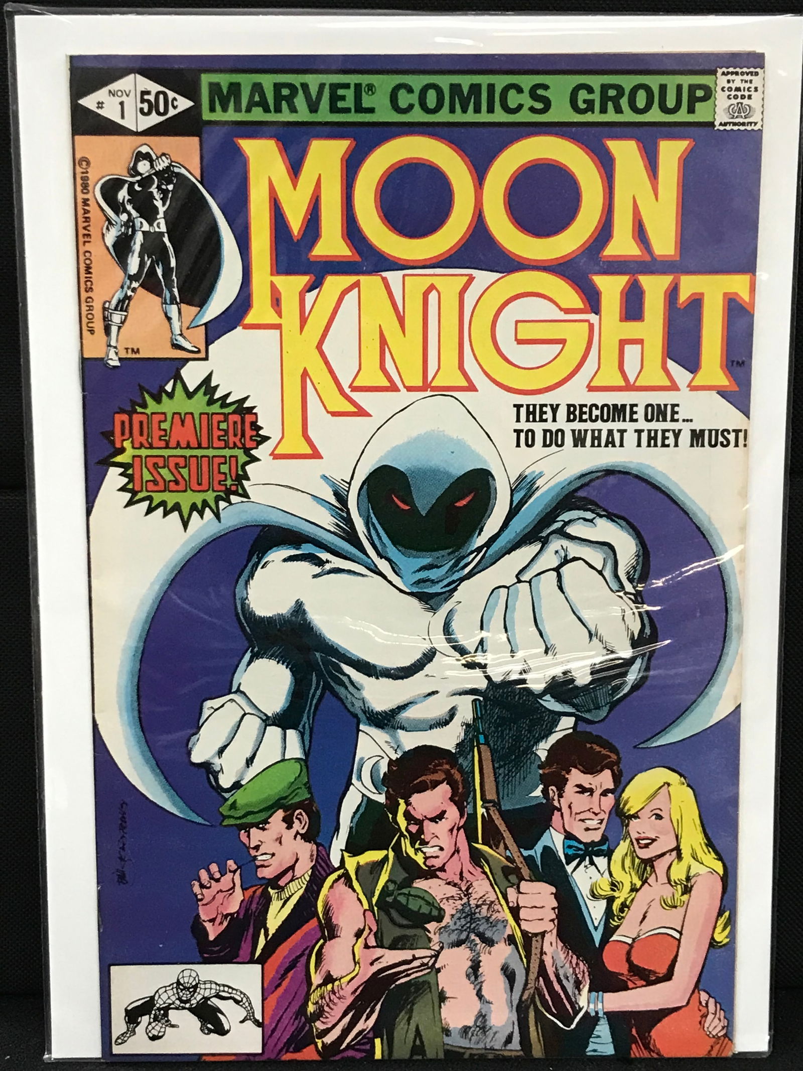 MARVEL COMICS THE MOON KNIGHT NO.1 (1 of 1)