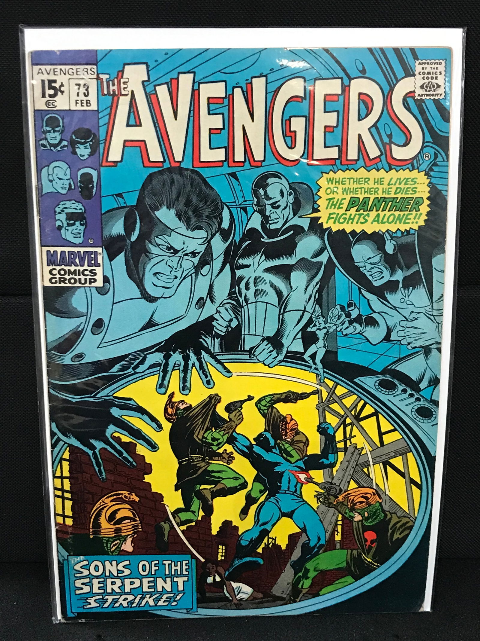 MARVEL COMICS THE AVENGERS NO.73 (1 of 1)