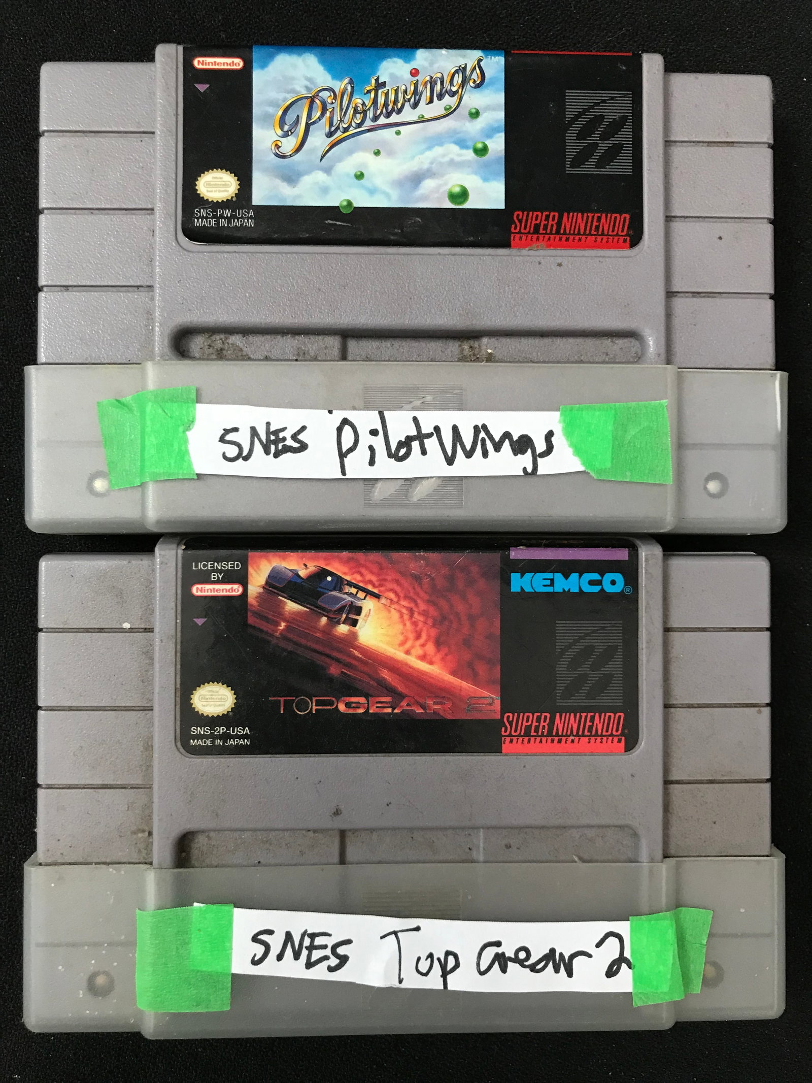 LOT OF 2 SUPER NINTENDO GAMES: Prices are in Canadian dollars