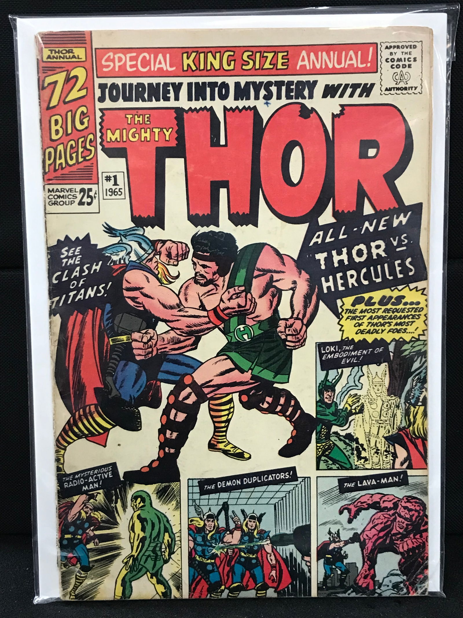 MARVEL COMICS SPECIAL KING SIZE ANNUAL THE MIGHTY THOR NO.1 (1 of 1)