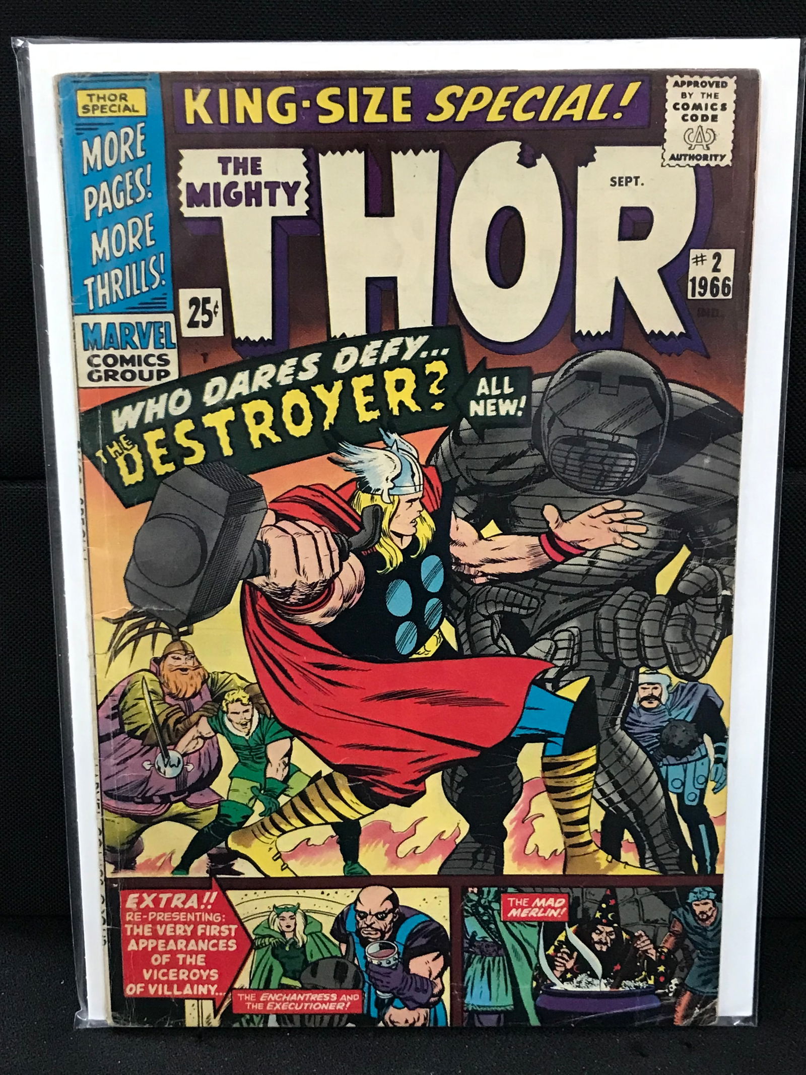 MARVEL COMICS SPECIAL KING SIZE ANNUAL THE MIGHTY THOR NO.2 (1 of 1)