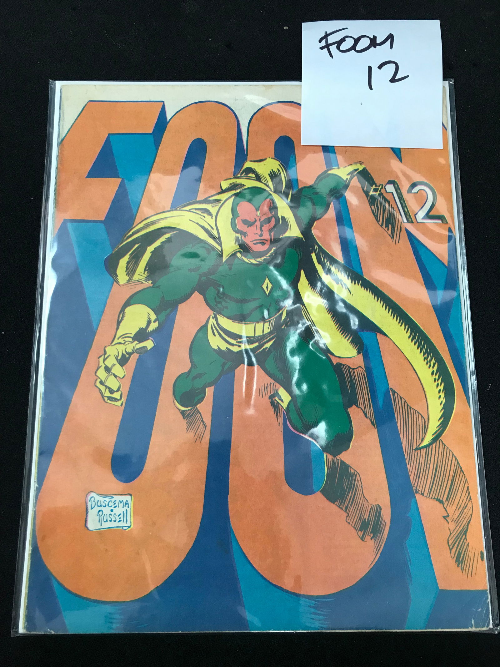FOOM #12   (MARVEL COMICS) (1 of 1)