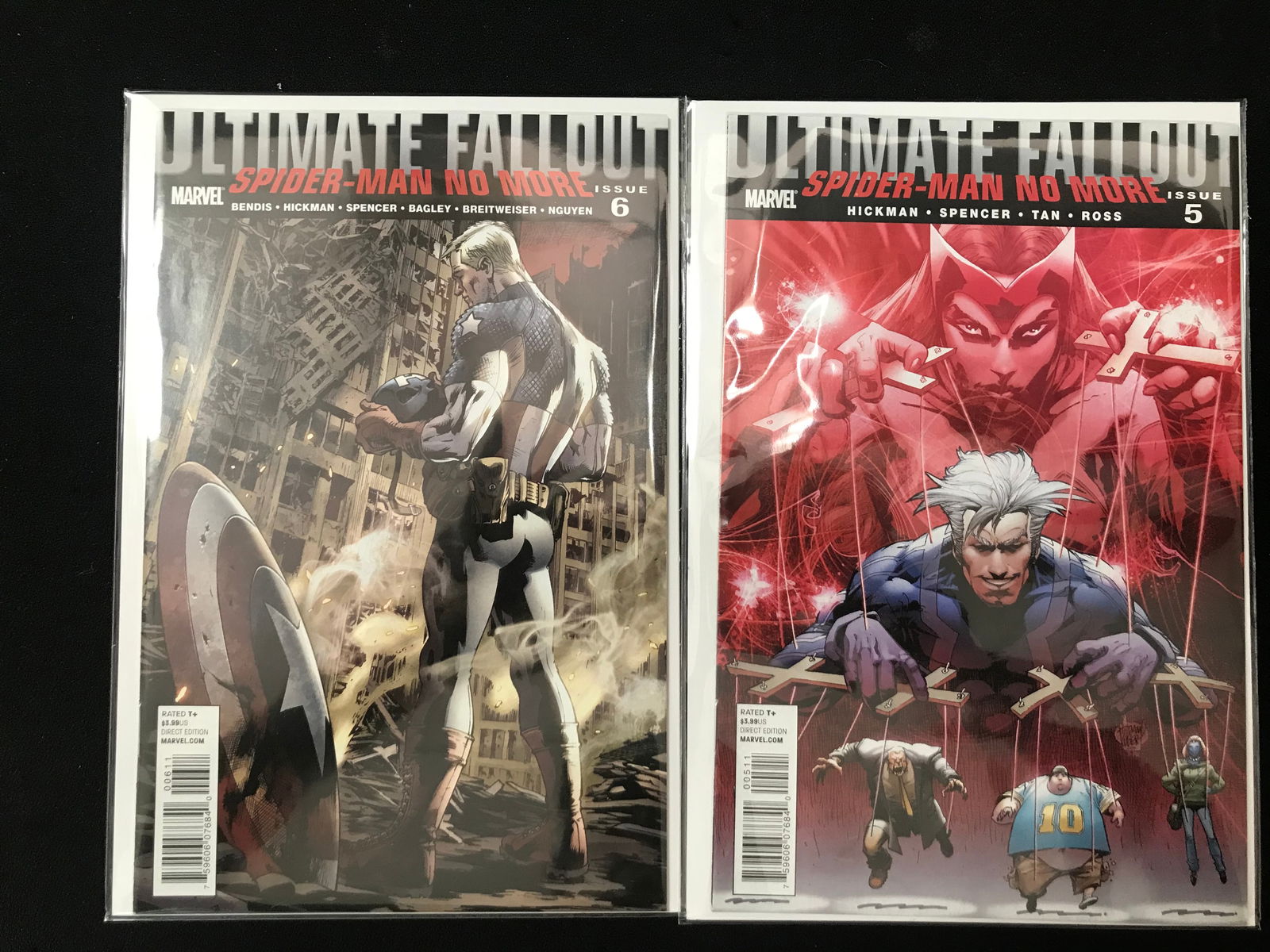 ULTIMATE FALLOUT SPIDER-MAN NO MORE #5 - #6  (MARVEL COMICS) (1 of 1)