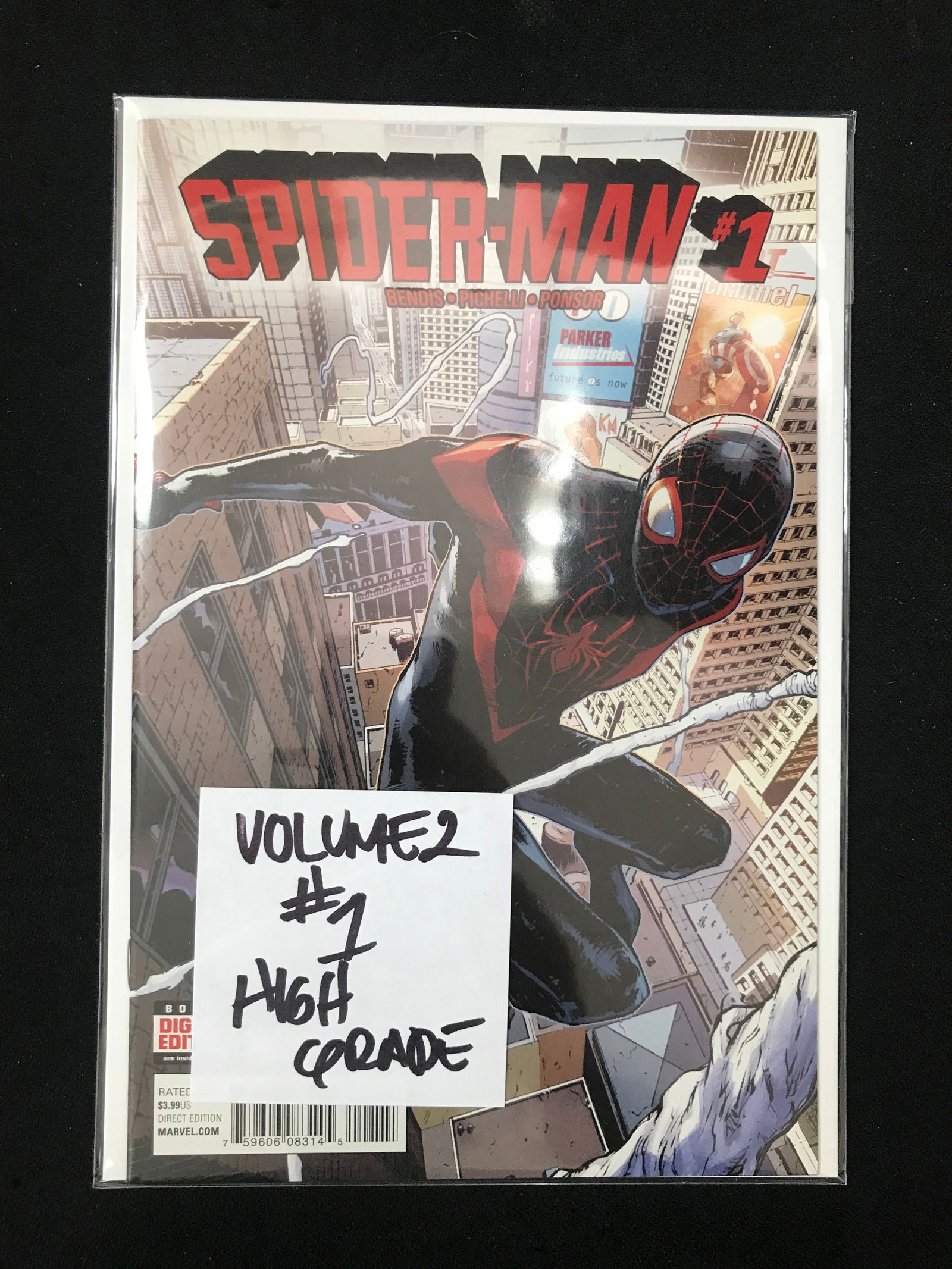 SPIDER-MAN VOLUME 2 #1 (MARVEL COMICS) (1 of 1)