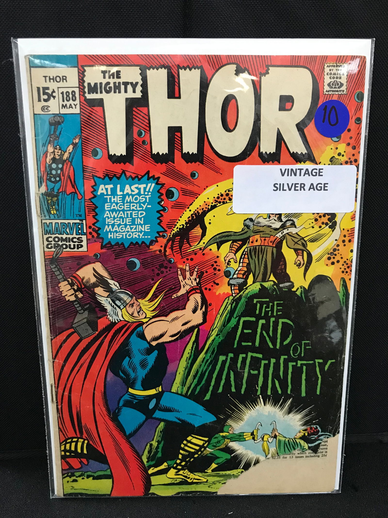 THE MIGHTY THOR # 188  (MARVEL COMICS) (1 of 1)