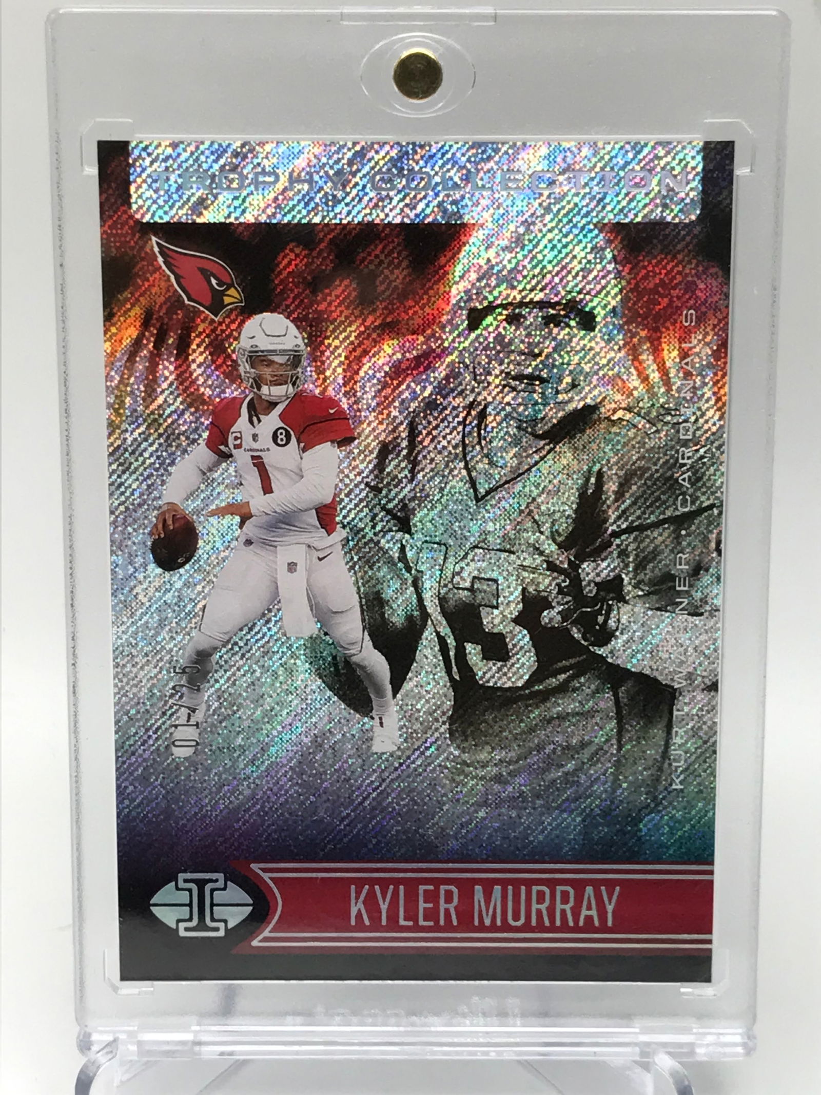 2021 PANINI WILD CARD #14 KYLER MURRAY AND KURT WARNER NUMBERED 01/25 (1 of 2)