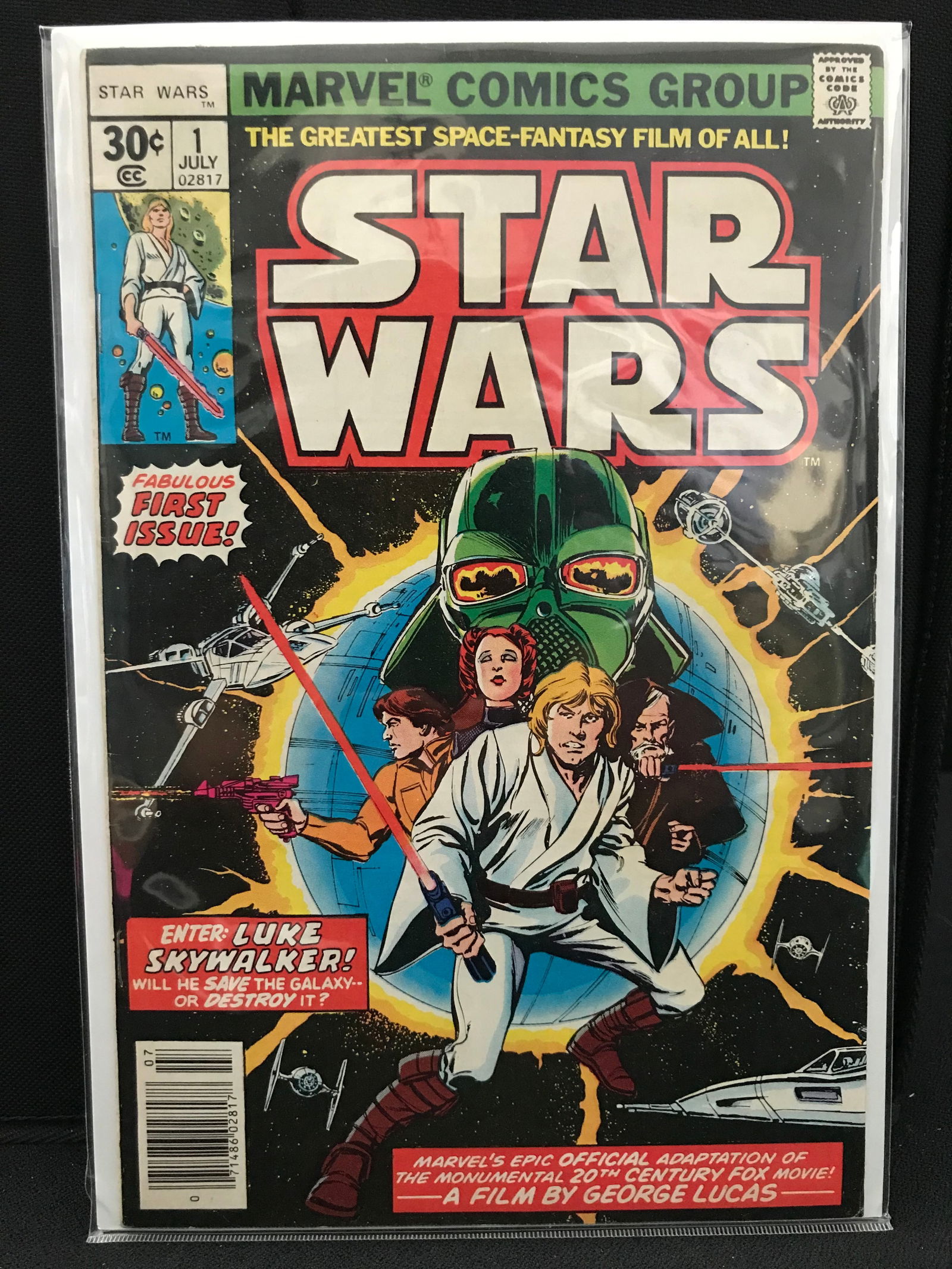 MARVEL COMICS NO.1 STAR WARS (1 of 1)