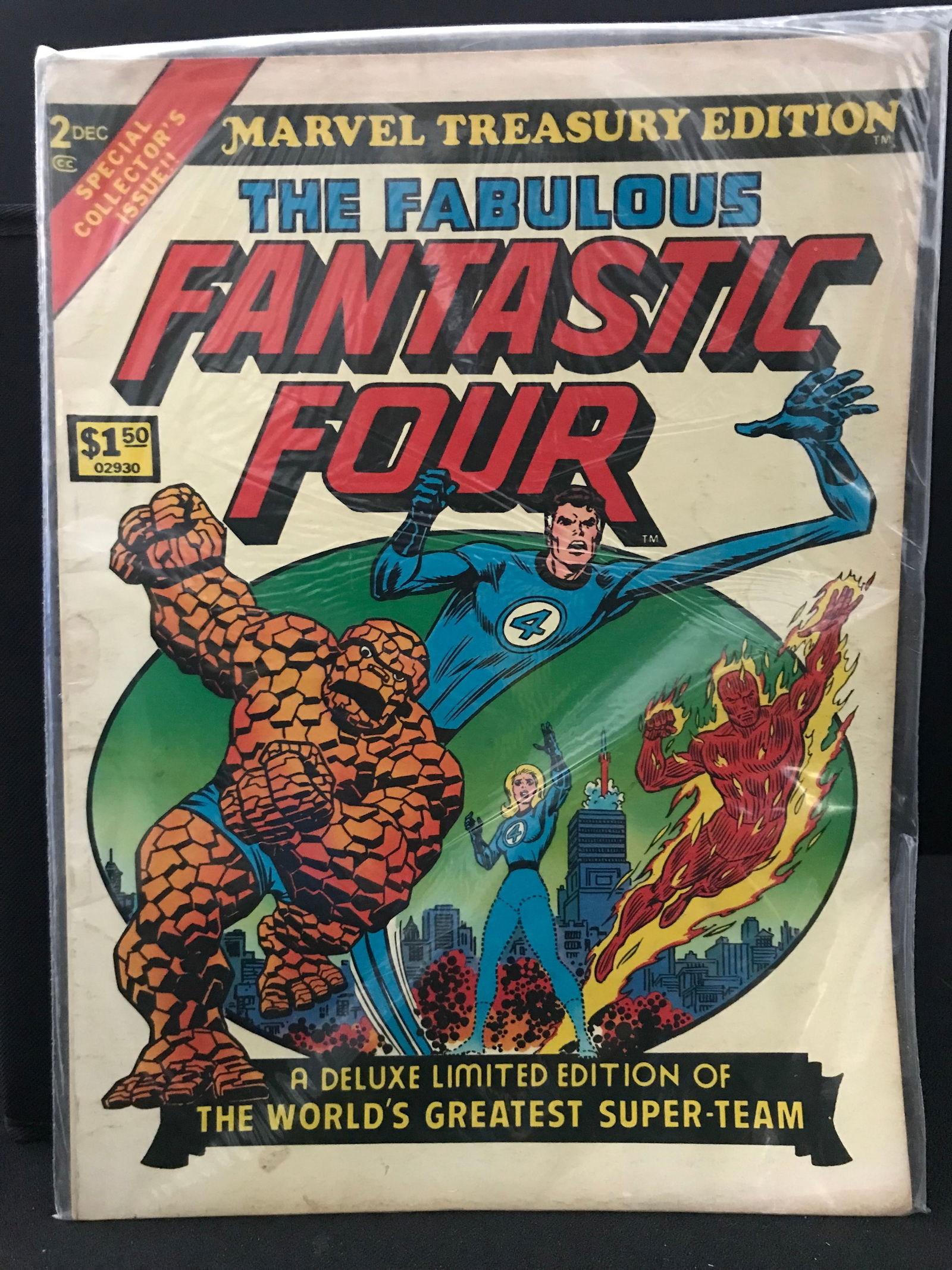 MARVEL TREASURY EDITION THE FABULOUS FANTASTIC FOUR  #2  (MARVEL COMICS) (1 of 1)