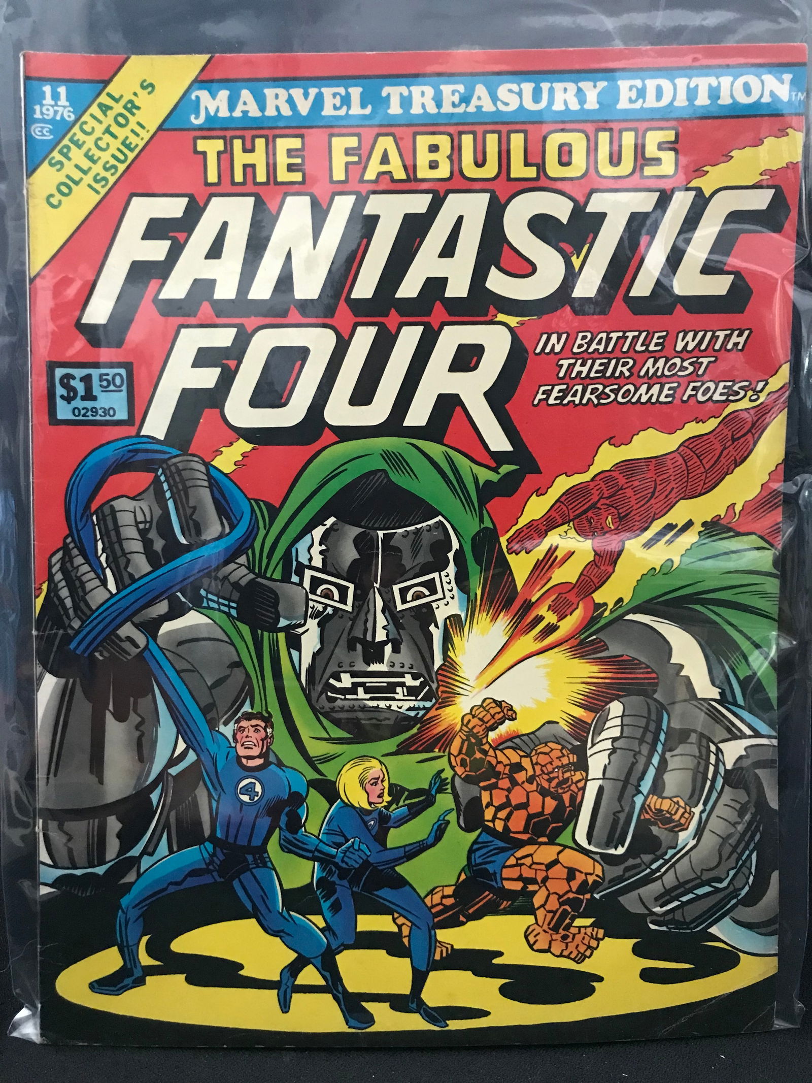 MARVEL TREASURY EDITION THE FABULOUS FANTASTIC FOUR  #11  (MARVEL COMICS) (1 of 1)