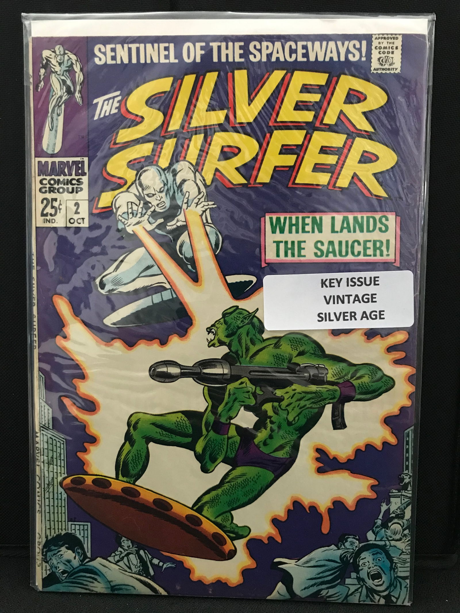 SILVER SURFER #2  (MARVEL COMICS) (1 of 1)
