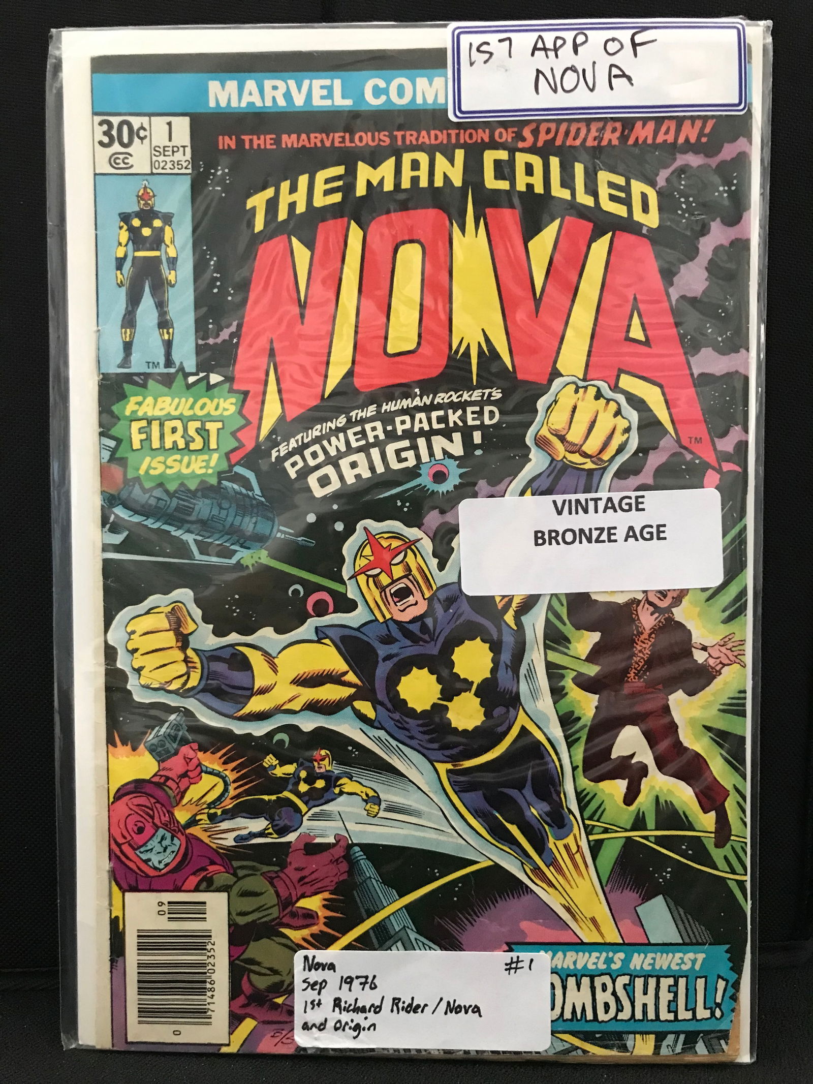 THE MAN CALLED NOVA #1  (MARVEL COMICS) (1 of 1)
