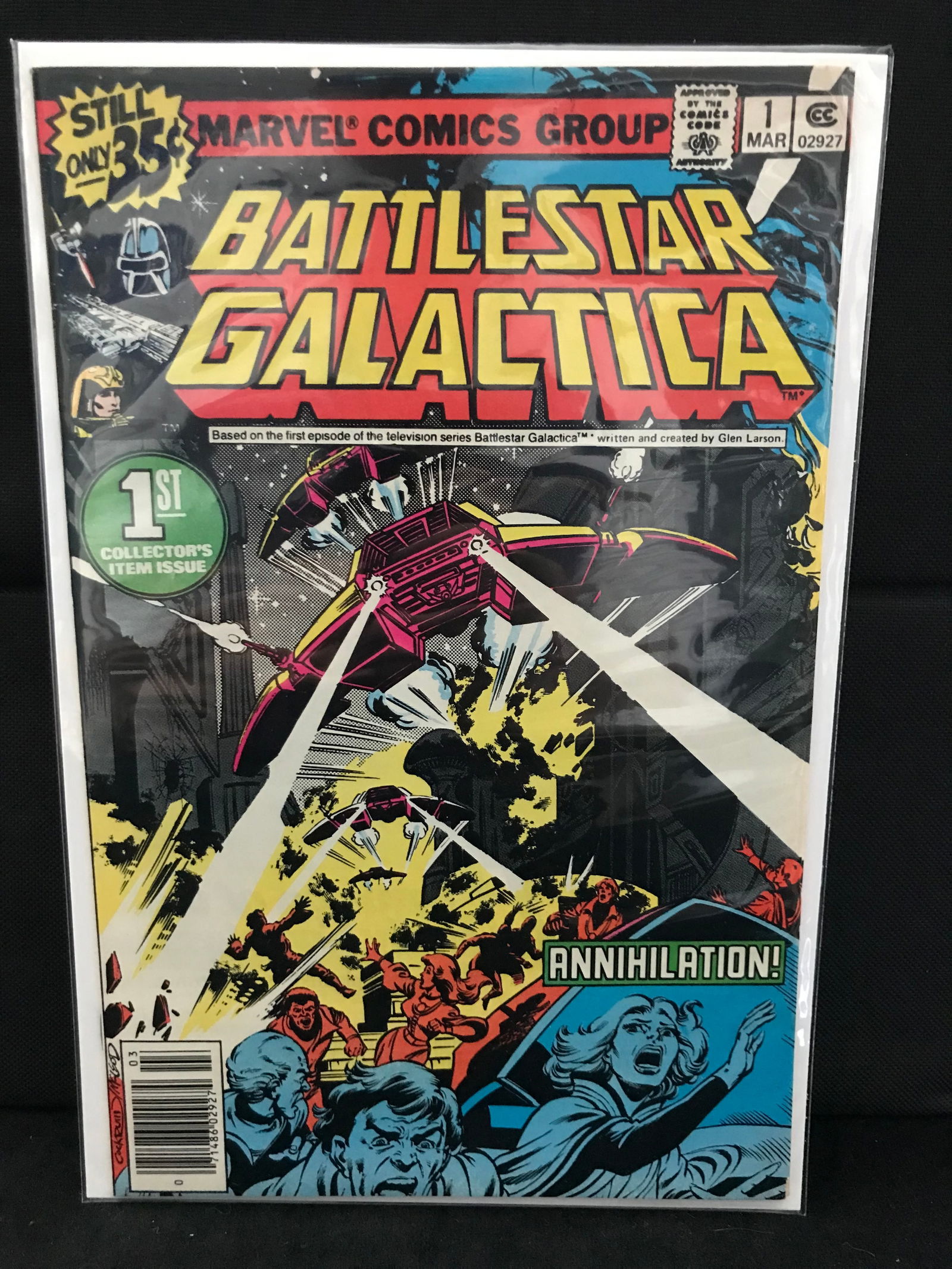 MARVEL COMICS BATTLESTAR GALACTICA NO.1 (1 of 1)