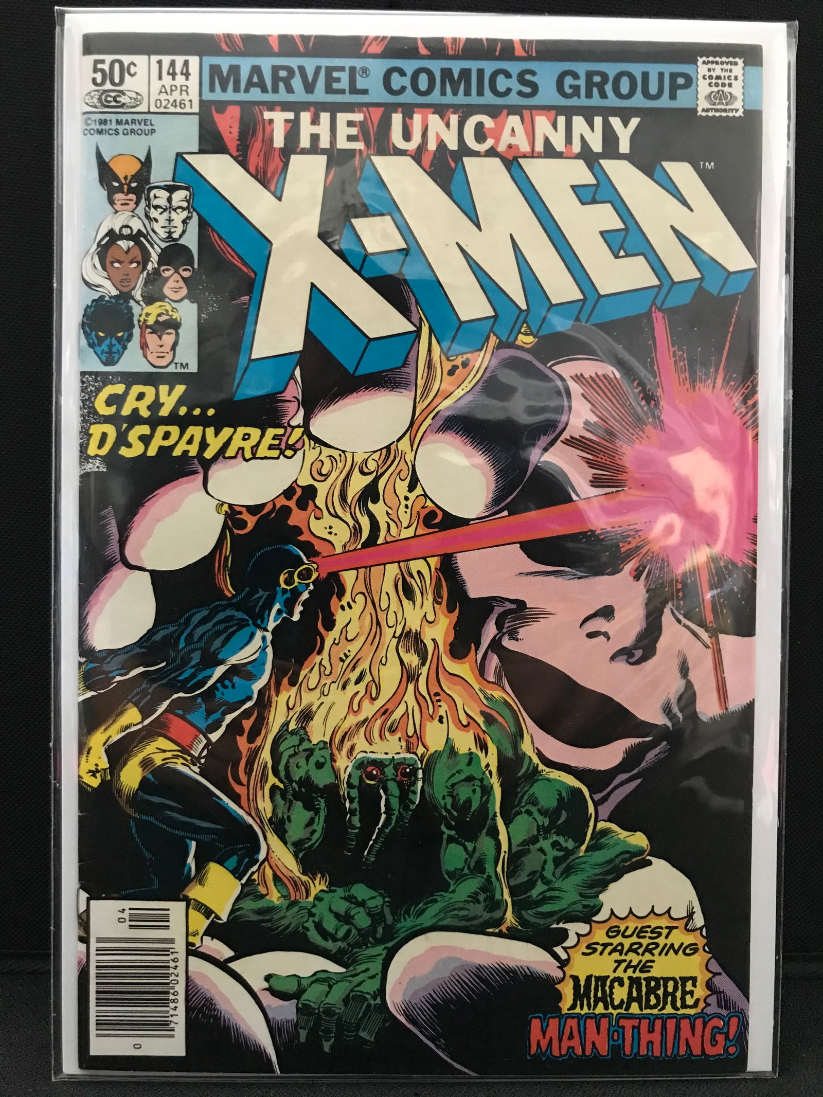 THE UNCANNY  X-MEN #144   (MARVEL COMICS) (1 of 1)