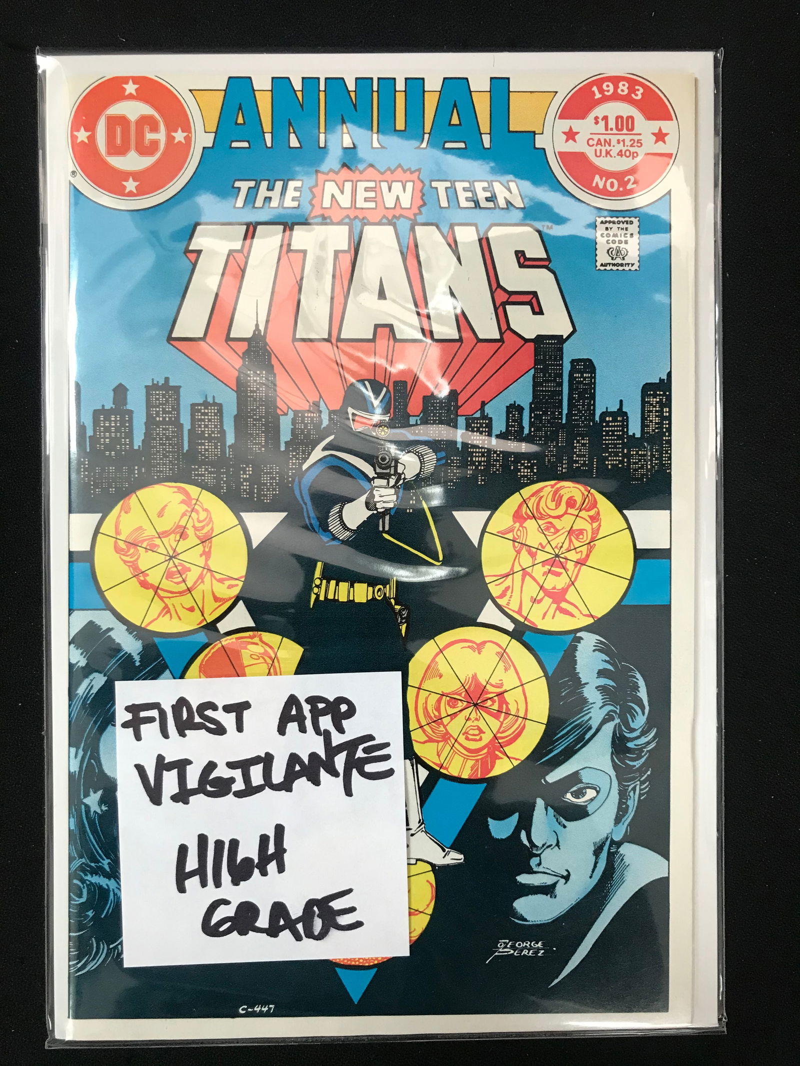 THE NEW TEEN TITANS ANNUAL #2   (DC COMICS) (1 of 1)