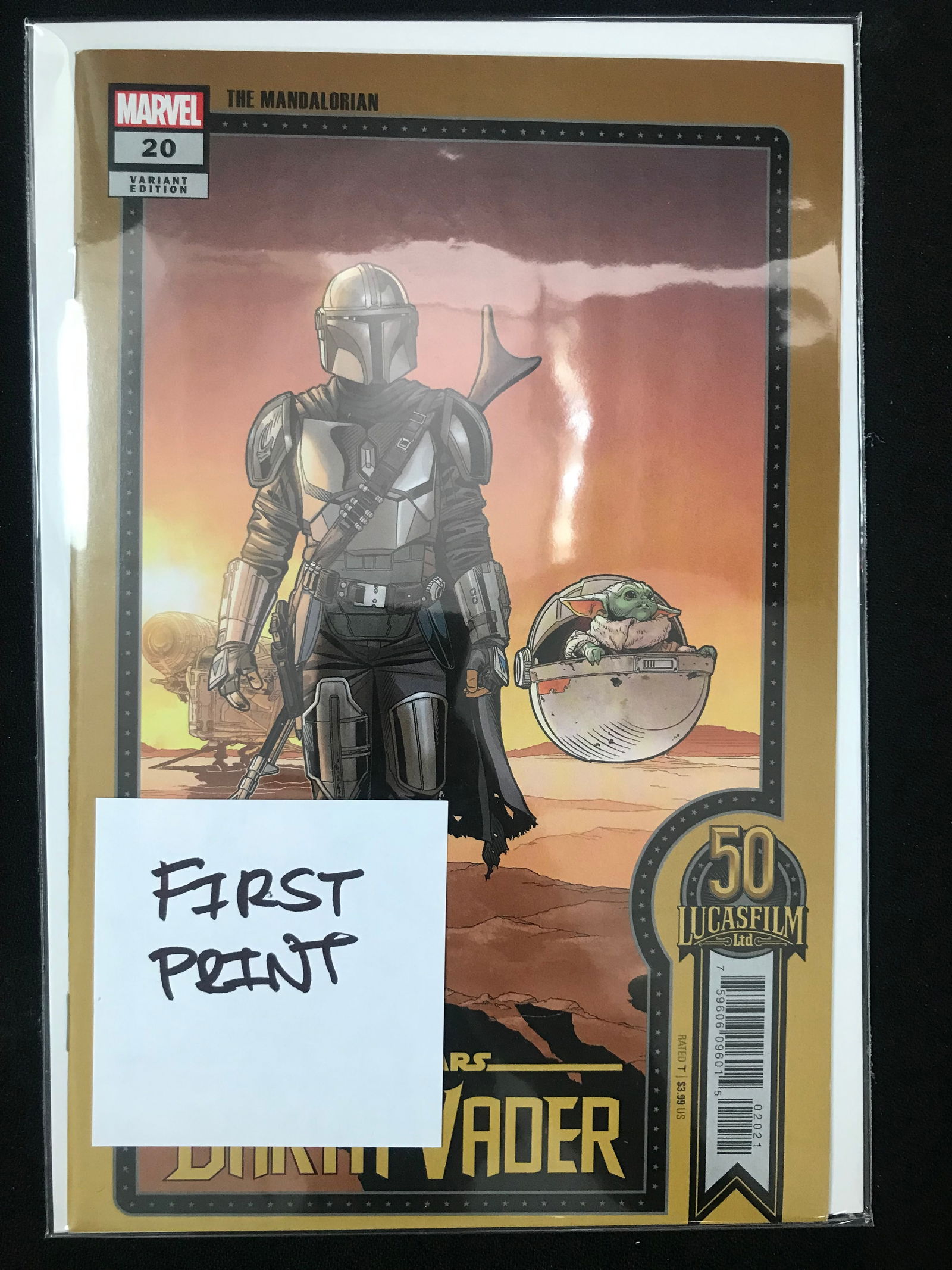 STAR WARS THE MANDALORIAN #20 FIRST PRINT (MARVEL COMICS) (1 of 1)