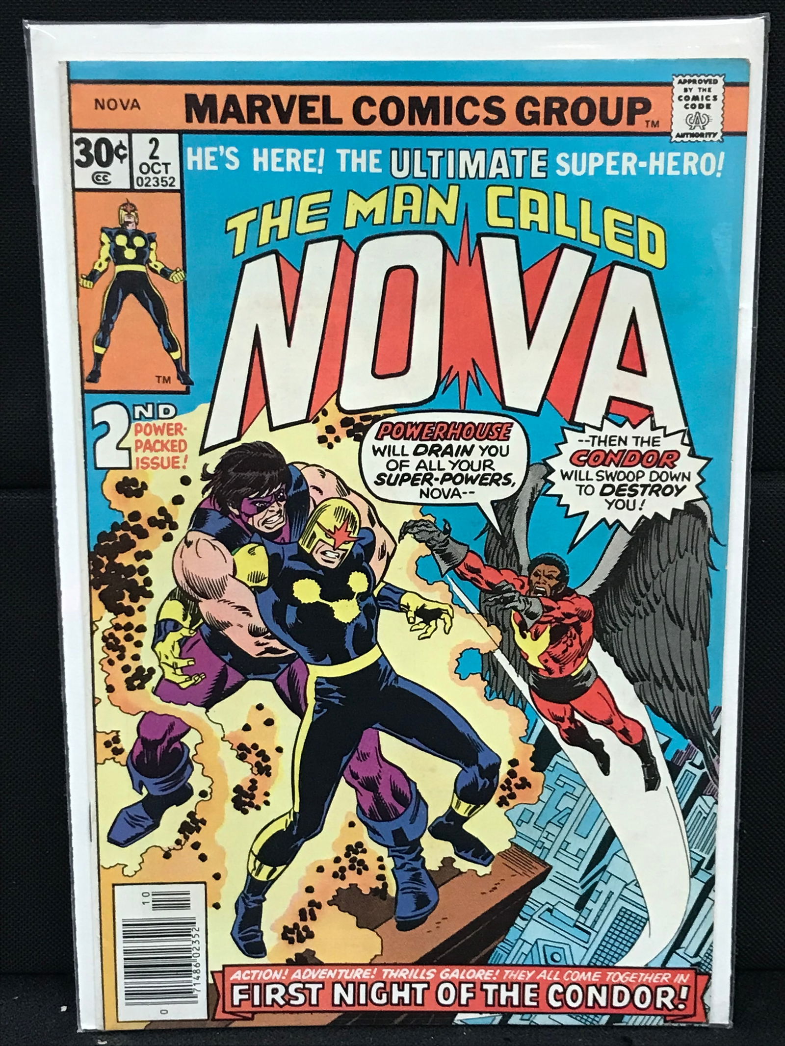 MARVEL COMICS NO.2 THE MAN CALLED NOVA (1 of 1)