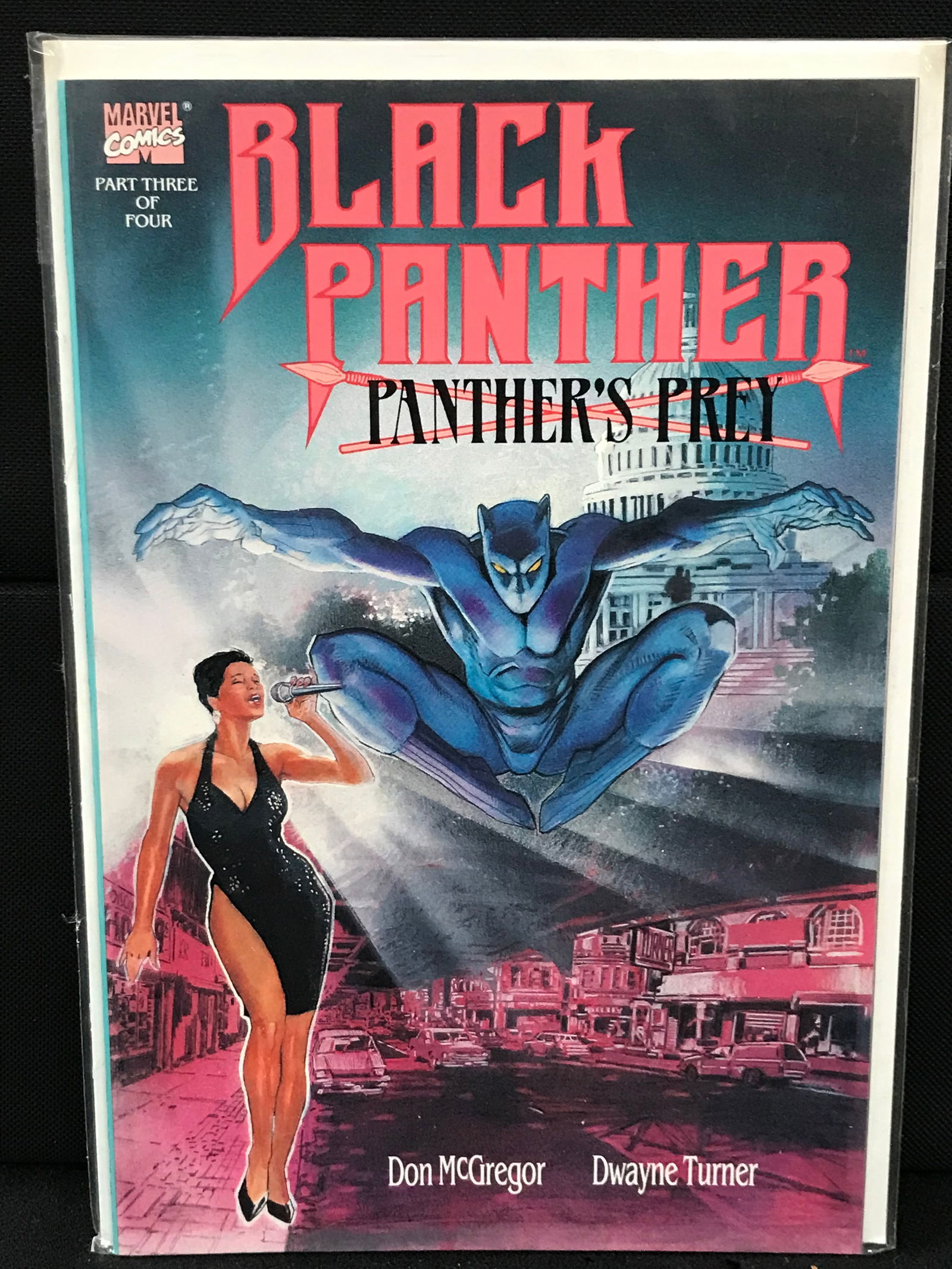 MARVEL COMICS PART 3 OF 4 BLACK PANTHER (1 of 1)