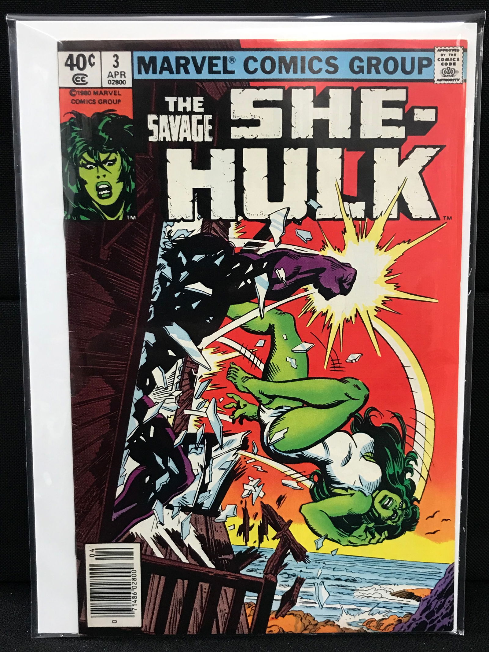 MARVEL COMICS NO.3 THE SAVAGE SHE-HULK (1 of 1)