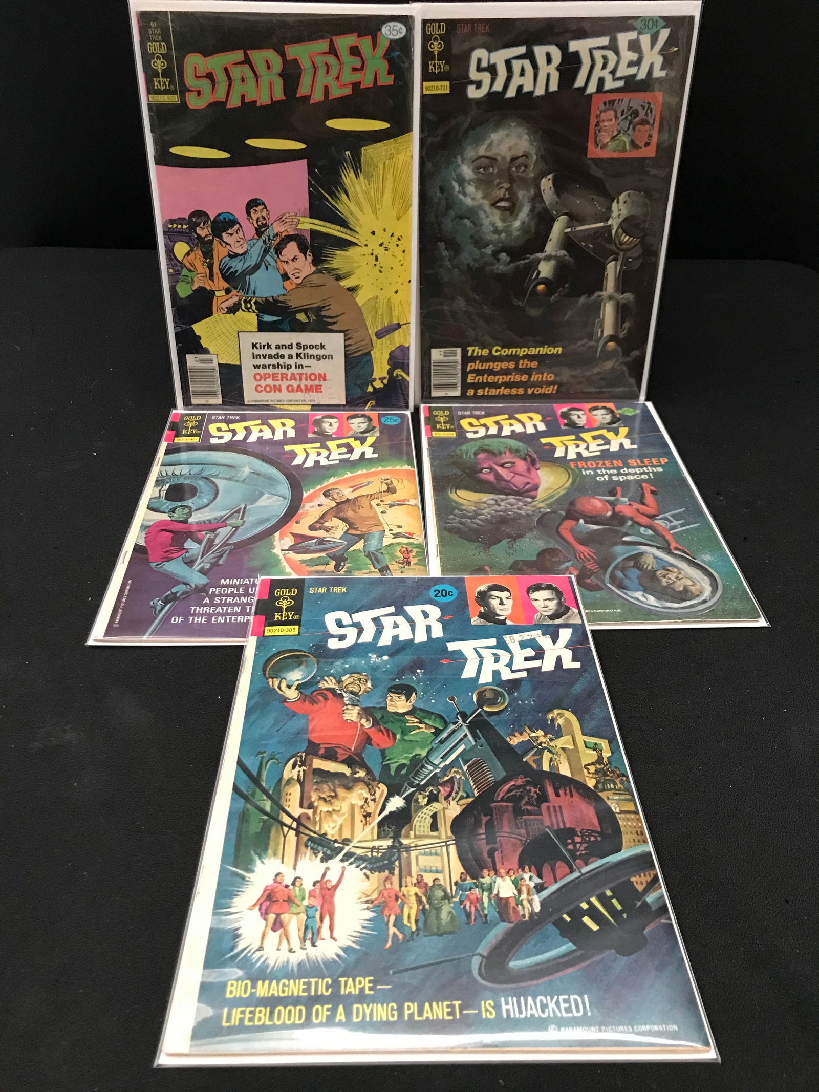 LOT OF STAR TREK COMICS (GOLD KEY COMICS) (1 of 1)