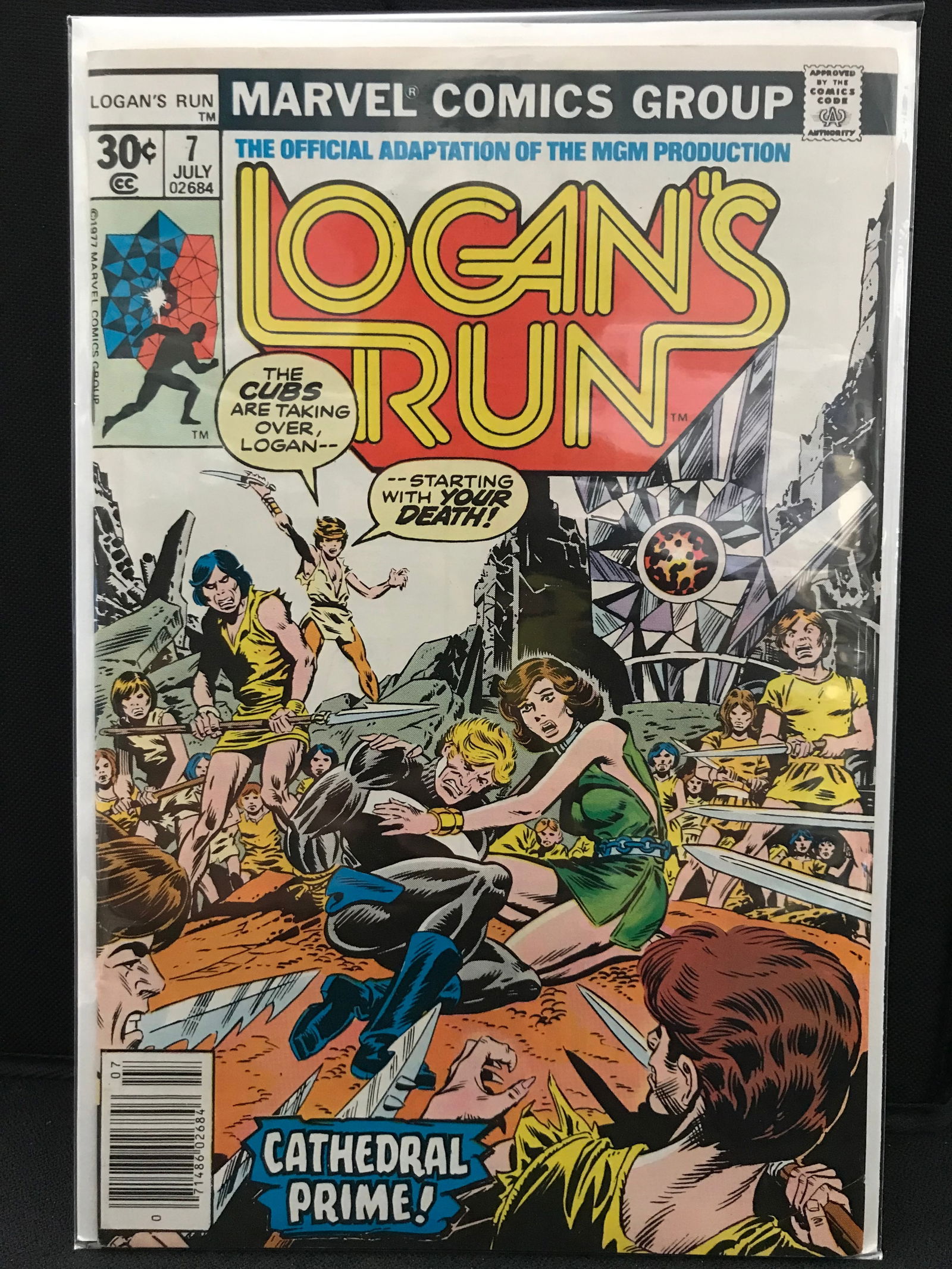 MARVEL COMICS NO.7 LOGANS RUN (1 of 1)