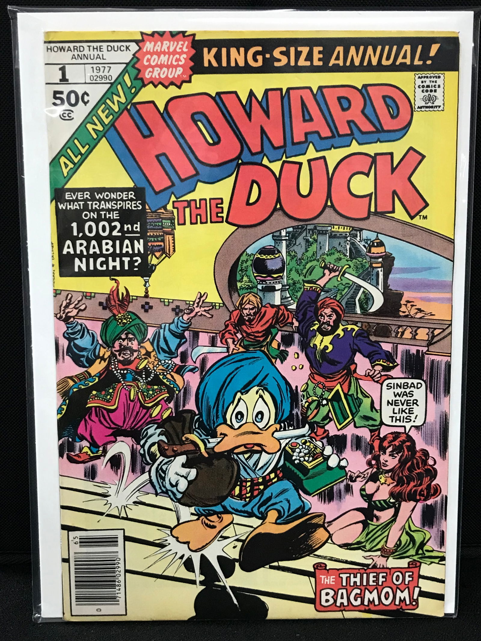 HOWARD THE DUCK #1  KING SIZE ANNUAL  (MARVEL COMICS) (1 of 1)