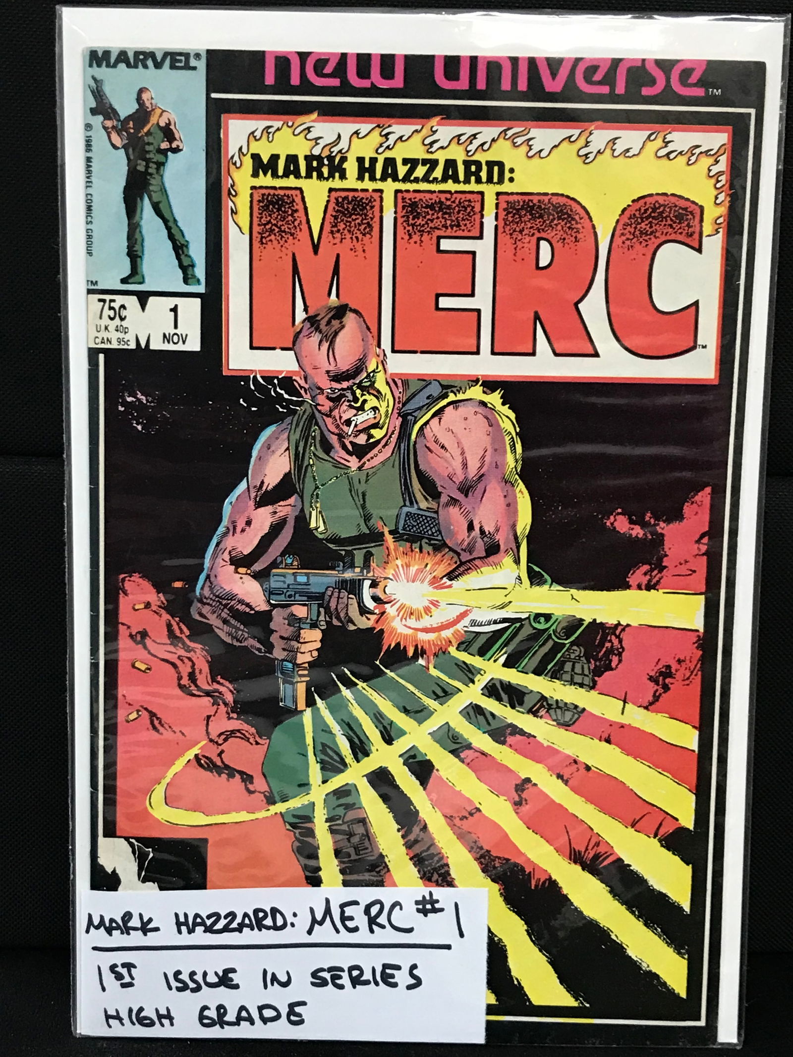 MARVEL COMICS NO.1 MARK HAZZARD MERC: Prices are in Canadian dollars