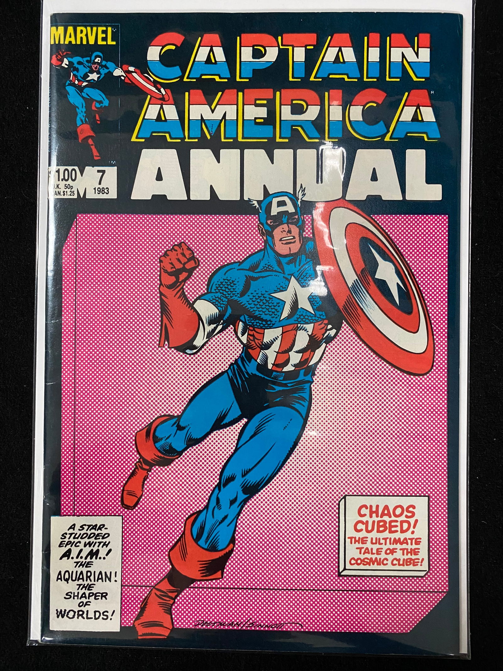 MARVEL COMICS NO.7 CAPTAIN AMERICA ANNUAL (1 of 1)