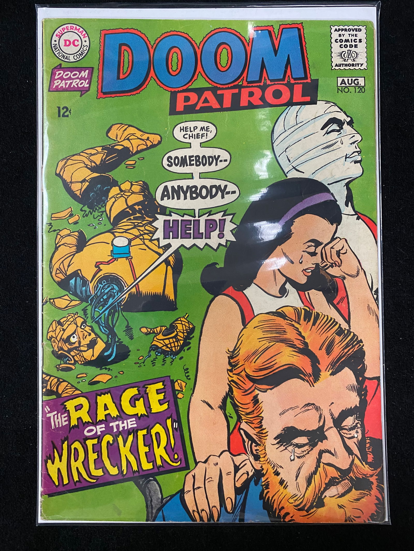 DC COMICS NO.120 DOOM PATROL (1 of 1)
