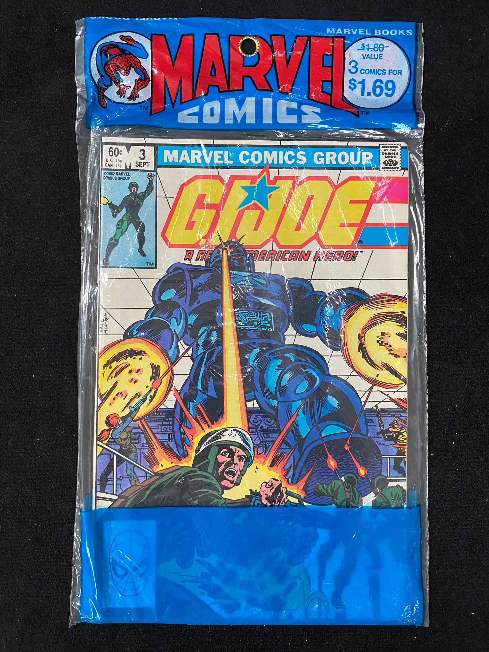 MARVEL COMICS 3 COMICS IN SEALED BAG (1 of 1)