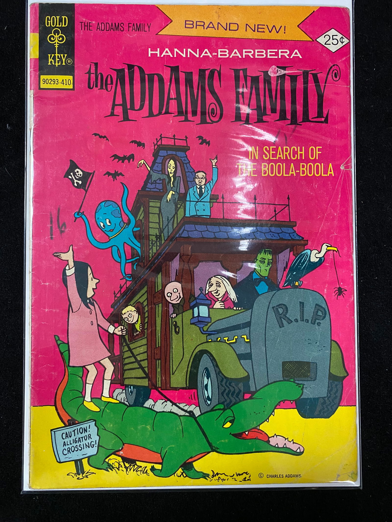 GOLD KEY COMICS HANNA-BARBERA THE ADDAMS FAMILY (1 of 1)