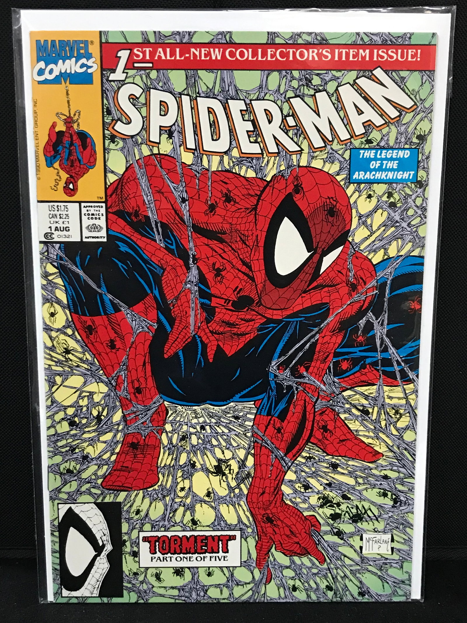 MARVEL COMICS NO.1 SPIDERMAN (1ST ALL NEW COLLECTOR'S ITEM ISSUE) (1 of 1)