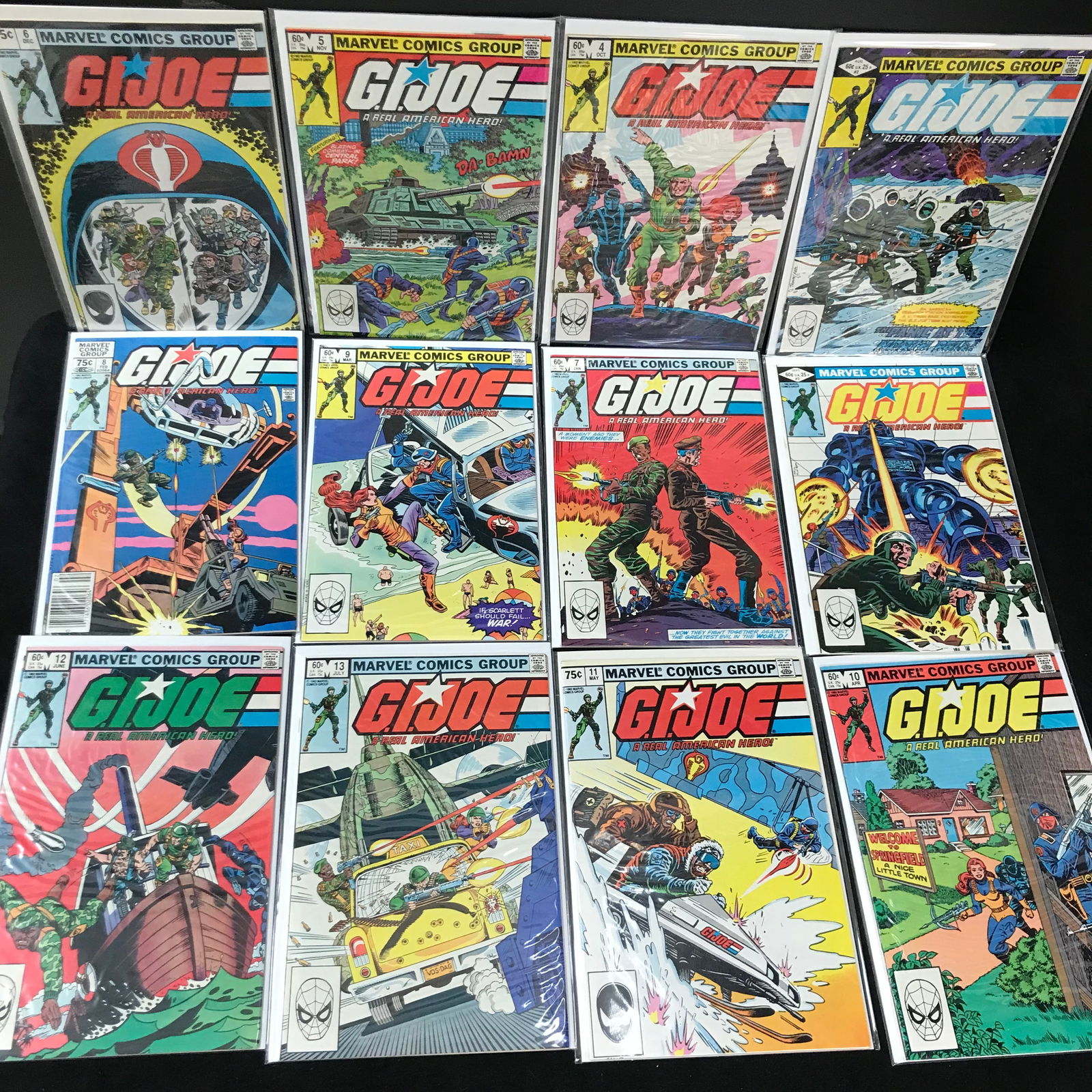 LOT OF G.I. JOE COMICS (MARVEL COMICS) (1 of 1)
