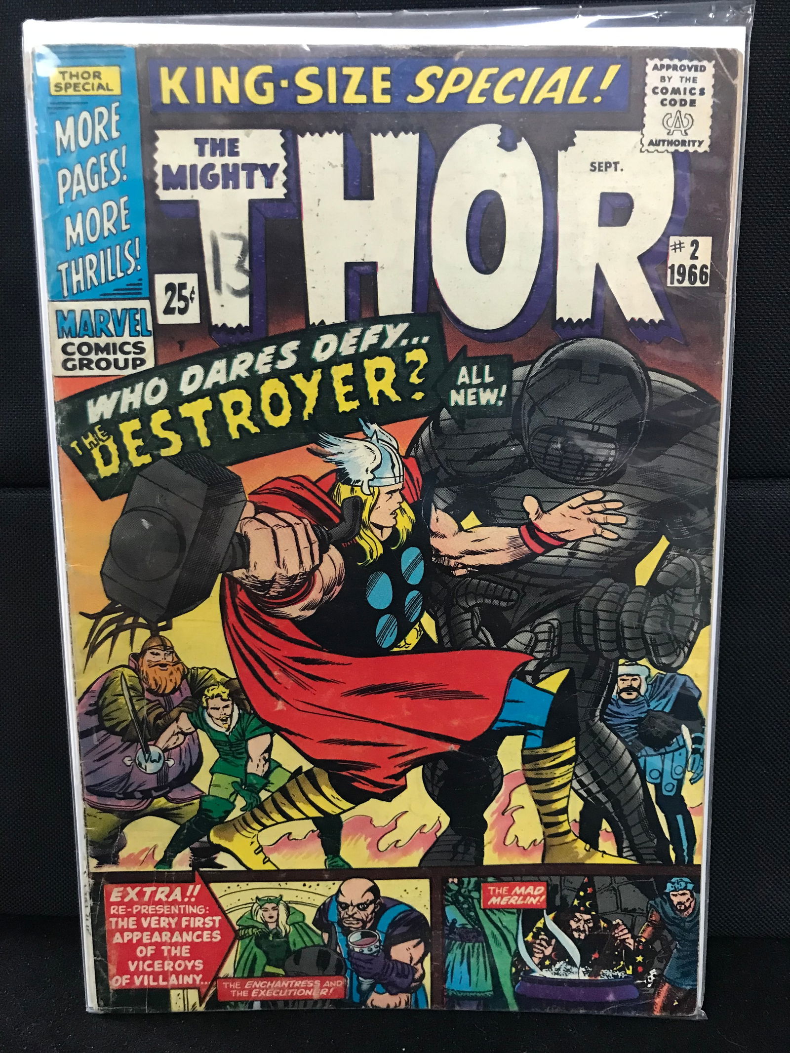 MARVEL COMICS THE MIGHTY THOR KING SIZE SPECIAL NO.2 (1 of 1)