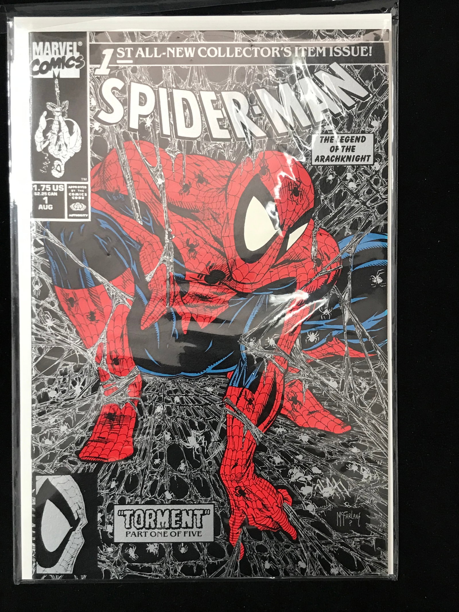 MARVEL COMICS SPIDERMAN NO.1 SILVER (1 of 1)