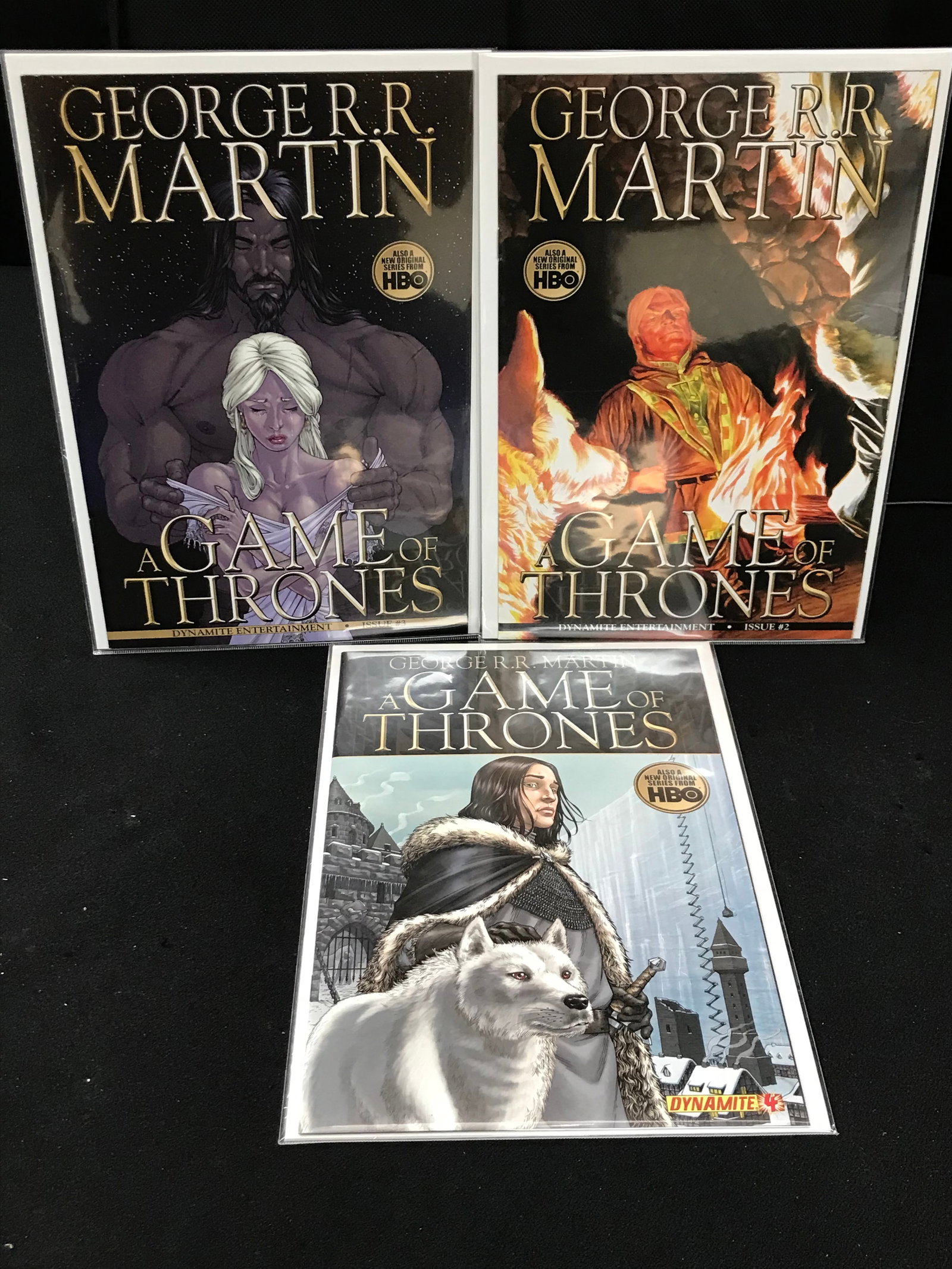 A GAME OF THRONES #2 - #3 - #4  (DYNAMITE ENTERTAINMENT COMICS) (1 of 1)