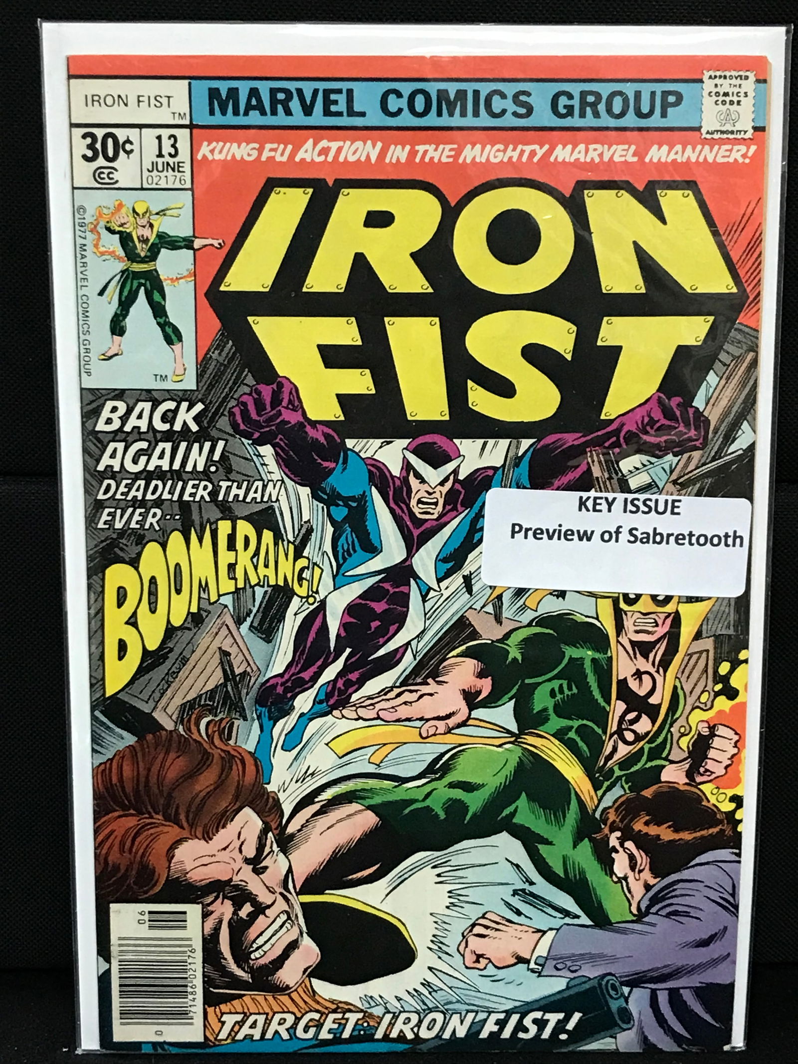 IRON FIST #13 KEY ISSUE   (MARVEL COMICS) (1 of 1)