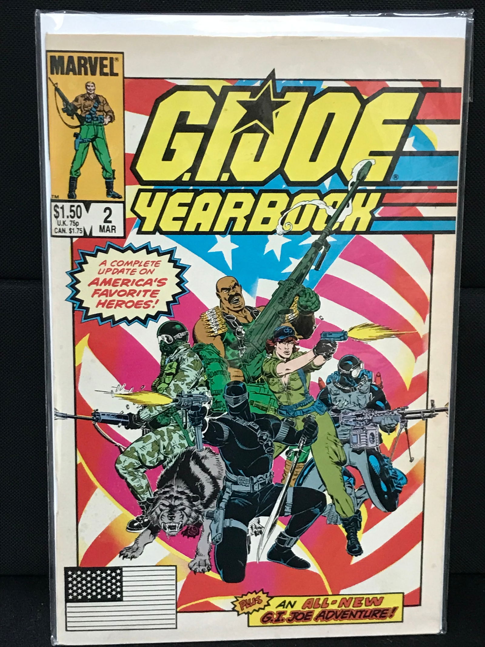 MARVEL COMICS NO.2 G.I. JOE YEARBOOK (1 of 1)