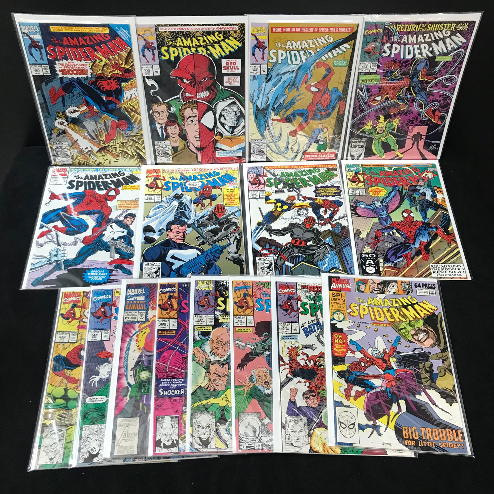 LOT OF THE AMAZING SPIDERMAN COMICS (MARVEL COMICS) (1 of 1)