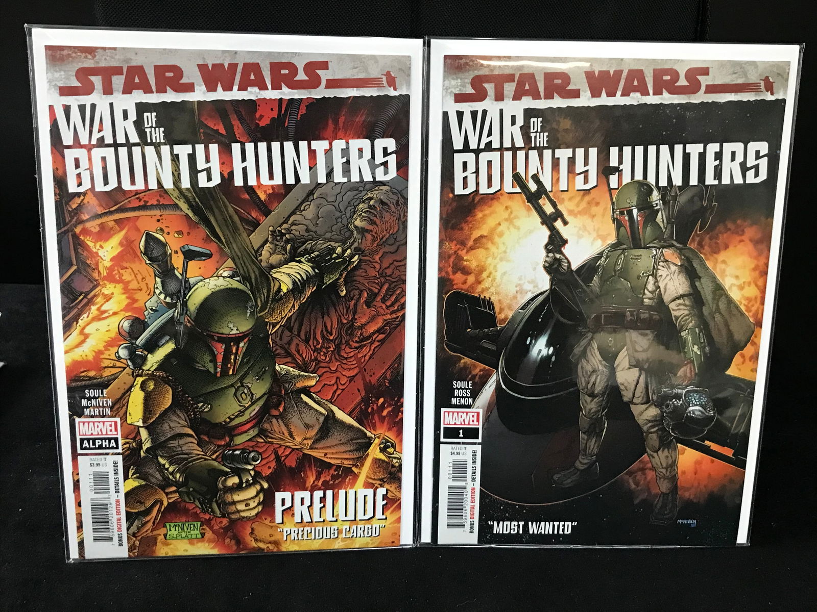 LOT OF STAR WARS, WAR OF THE BOUNTY HUNTERS COMICS (MARVEL COMICS) (1 of 1)