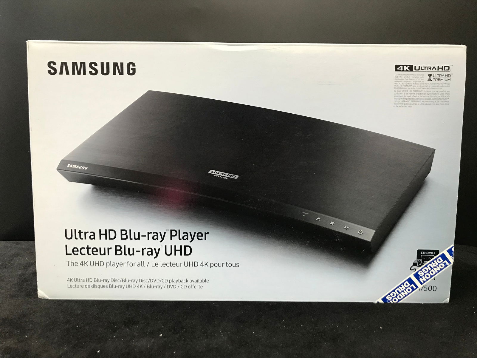 SAMSUNG ULTRA HD 4K BLU-RAY PLAYER IN BOX (1 of 1)
