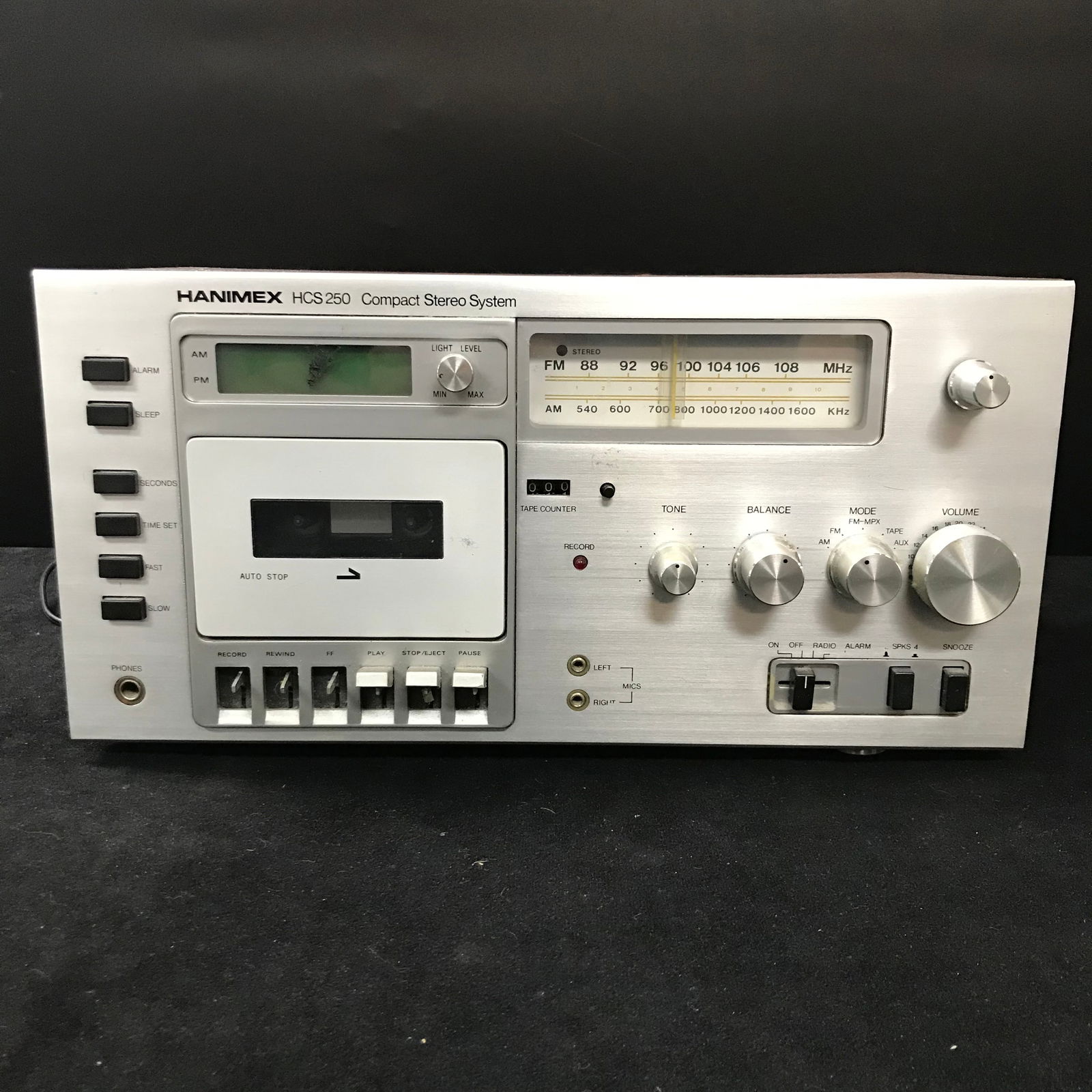 HANIMEX HCS 250 COMPACT STEREO SYSTEM (1 of 1)