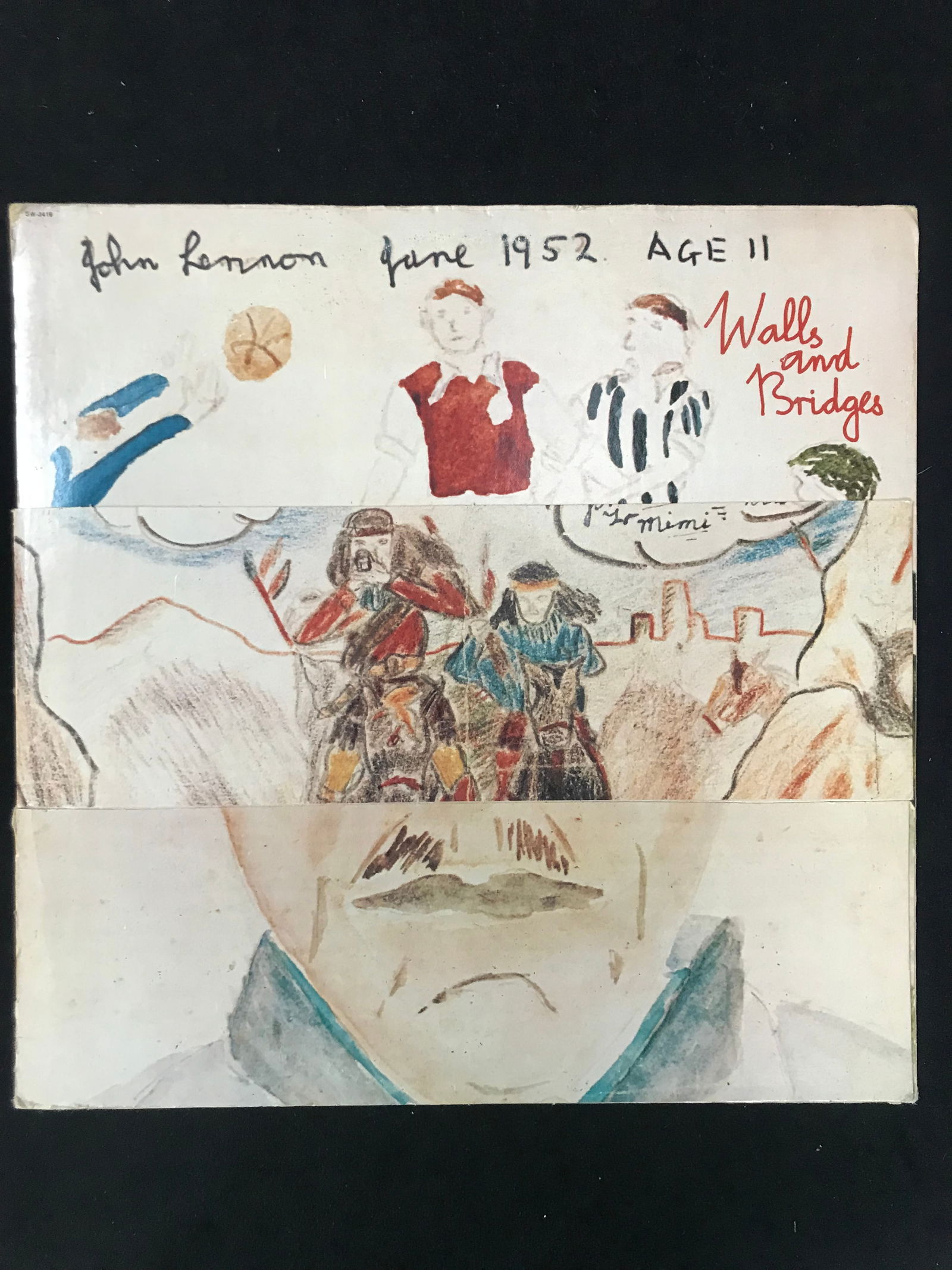 JOHN LENNON WALLS AND BRIDGES    RECORD ALBUM (1 of 1)